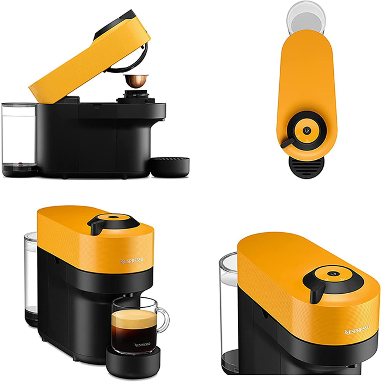 Nespresso Vertuo POP - Mango Yellow 2 Shaws Department Stores