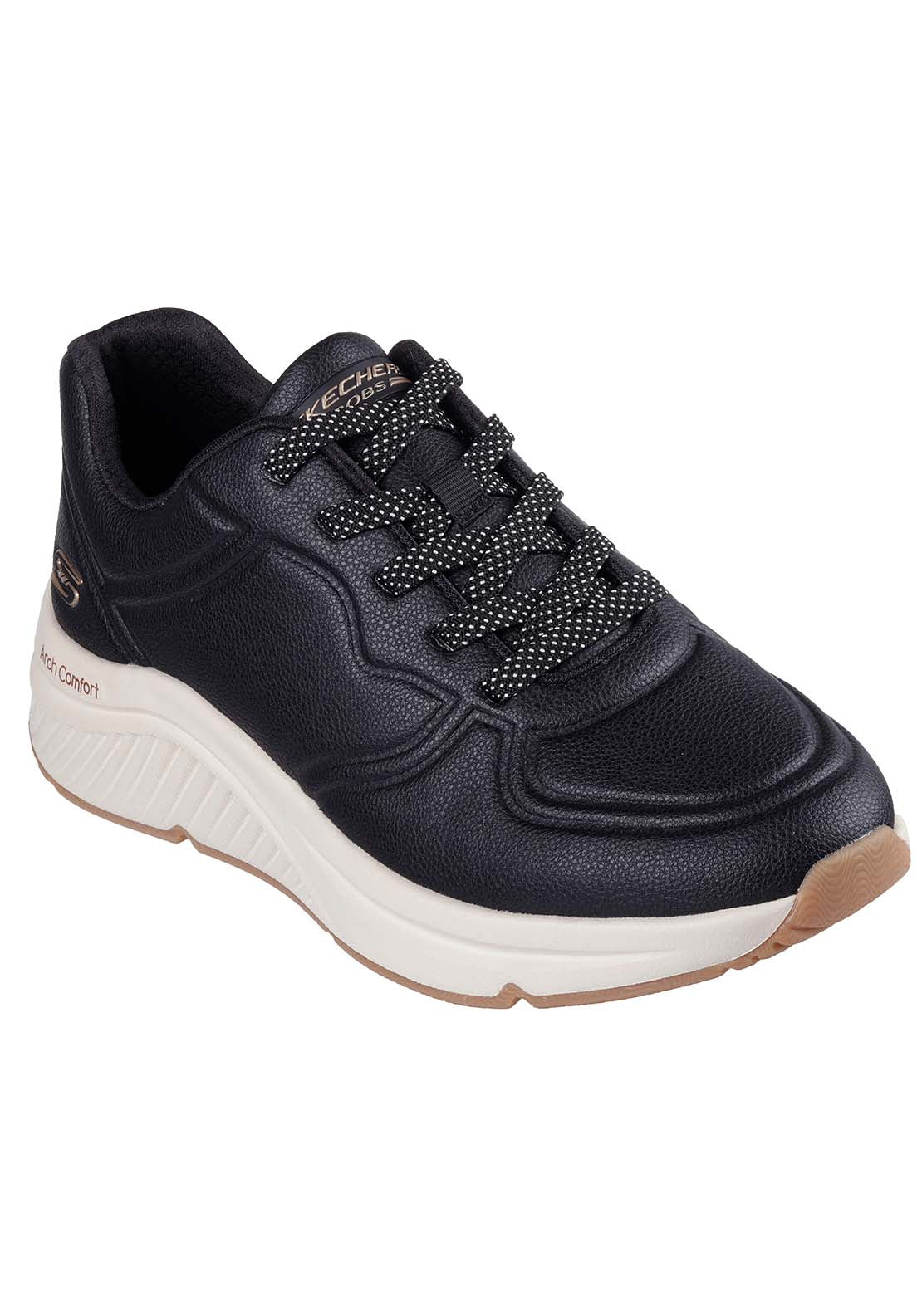 Skechers Bobs Arch Comfort B Sweet - Black 1 Shaws Department Stores