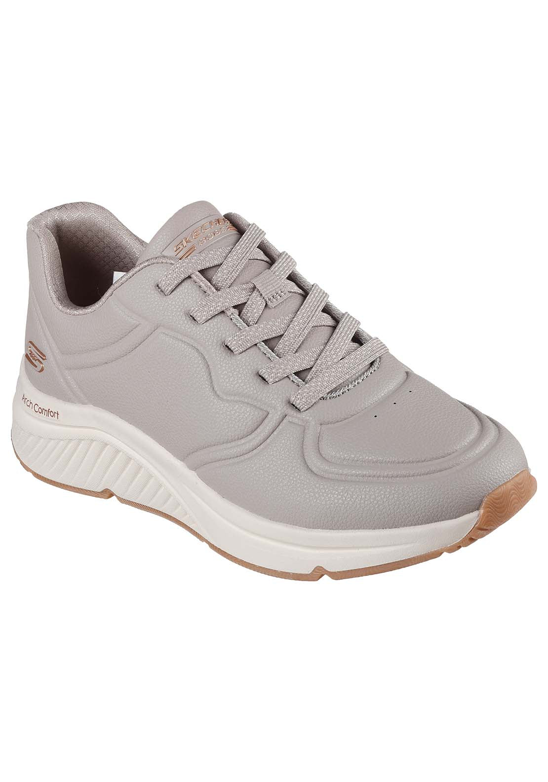 Skechers Bobs Arch Comfort B Sweet - Taupe 1 Shaws Department Stores