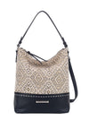 Atlantis Slouchy Sholder Bag - Black