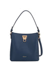 Starfish Crossbody With Lock - Navy