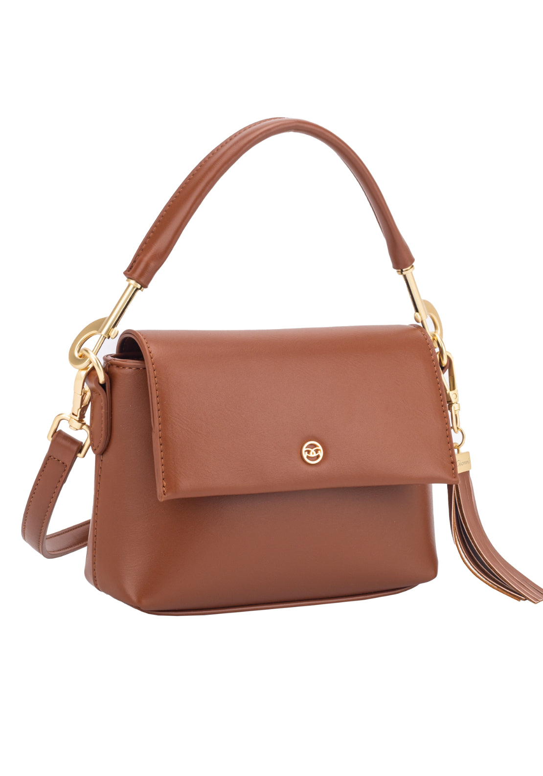 Gionni Sapphire Crossbody Bag - Tan 1 Shaws Department Stores