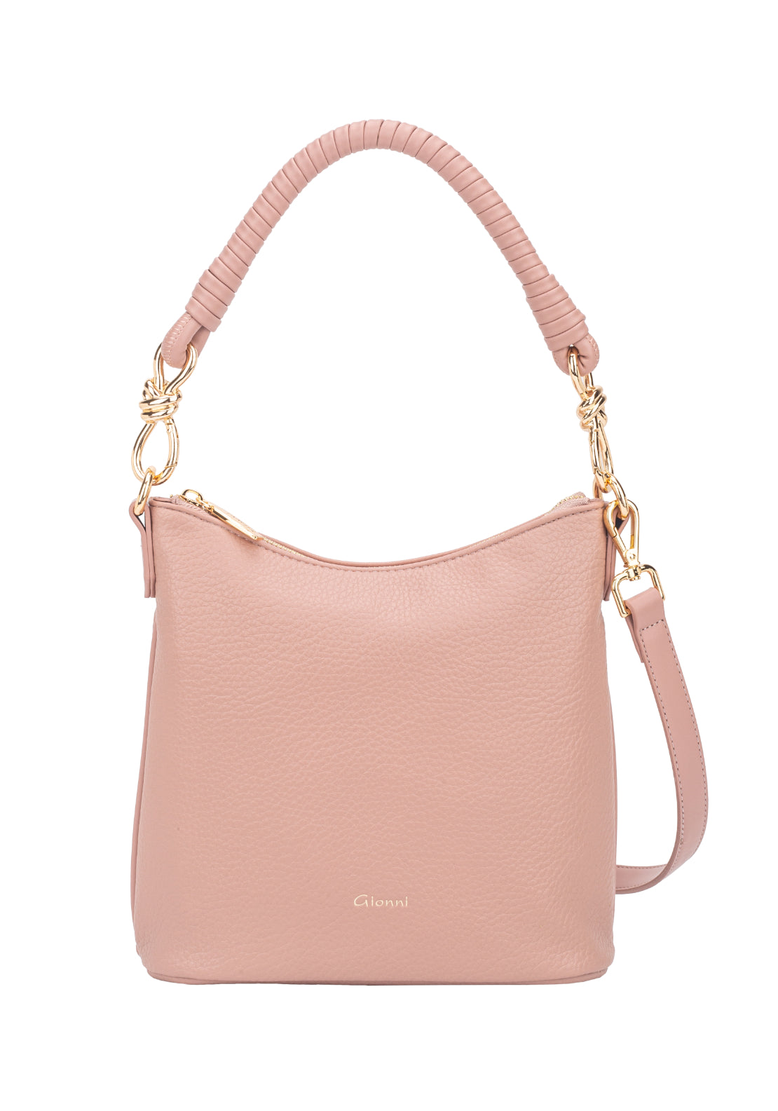 Gionni Topaz Crossbody Bag - Pink 1 Shaws Department Stores