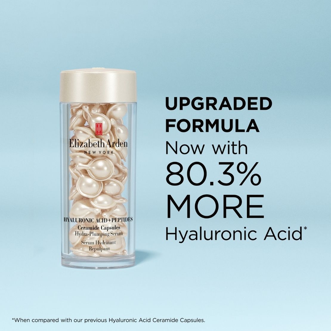 Elizabeth Arden Hyaluronic Acid + Peptides Ceramide Capsules Hydra-Plumping Serum 12 Shaws Department Stores