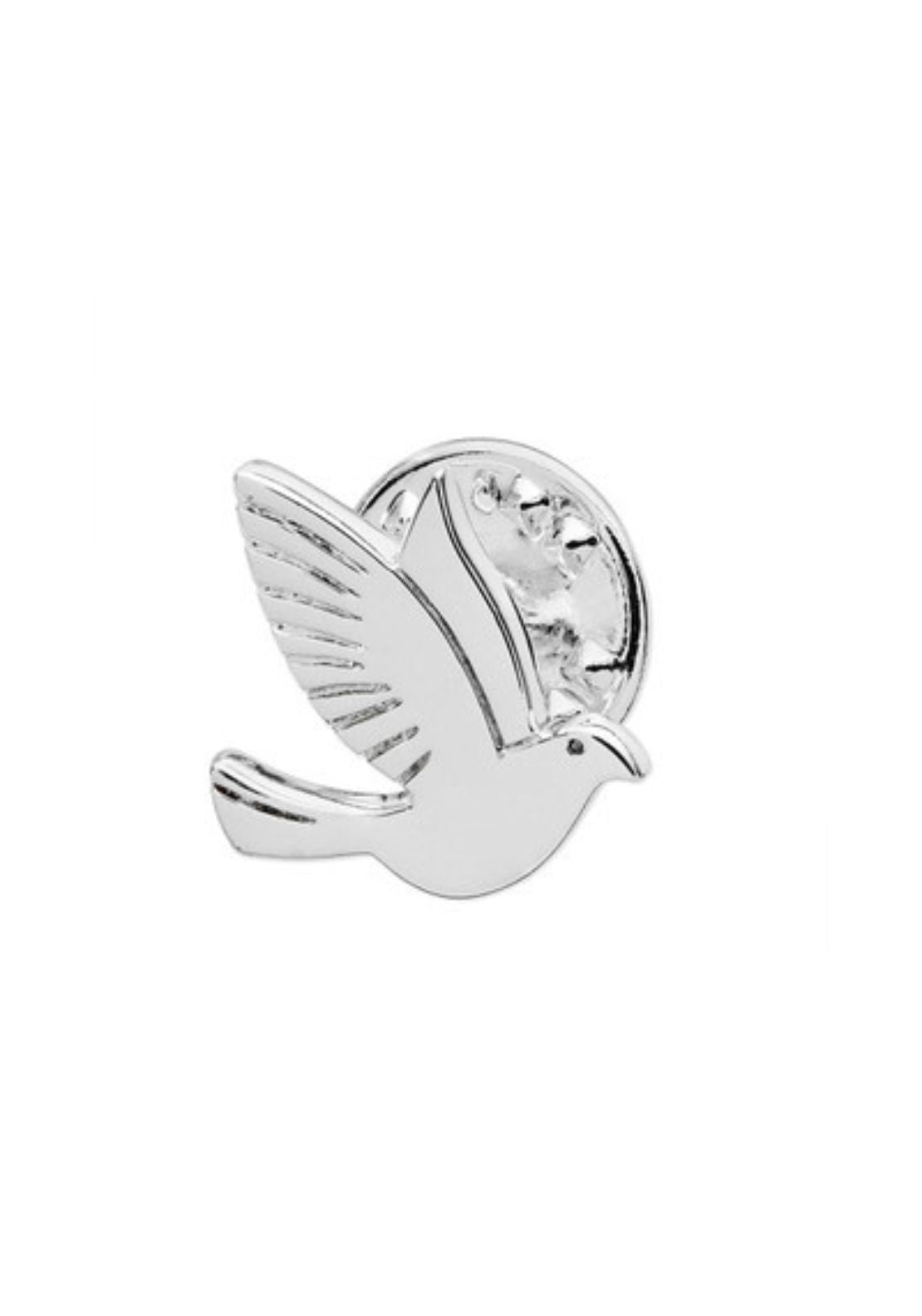 Tipperary Jewellery Dove Lapel Pin - Silver 1 Shaws Department Stores
