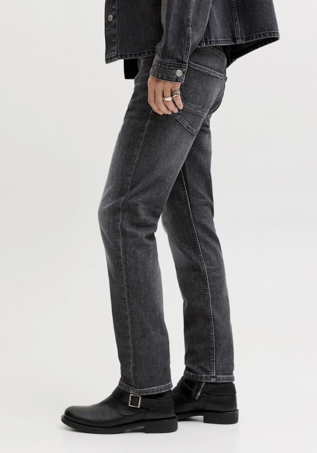Clark Vintage CB 159 Denim - Black Denim