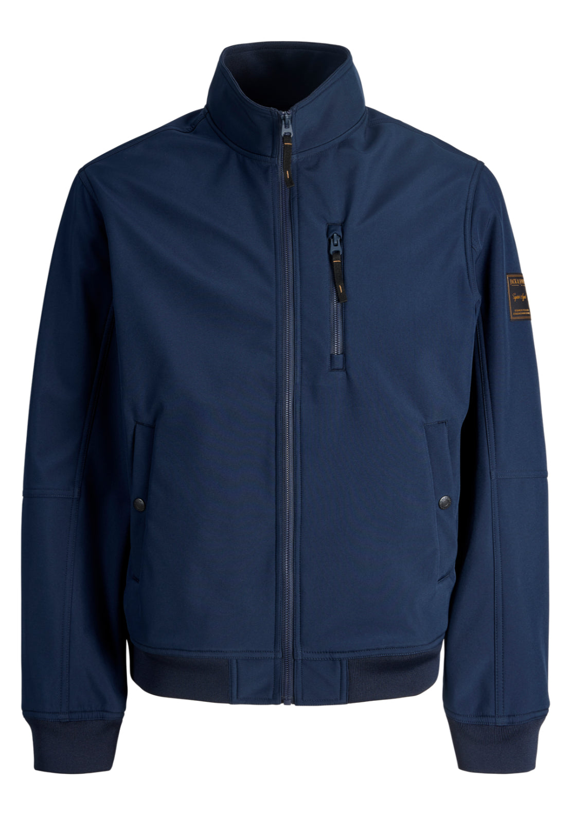 Jack &amp; Jones Softshell Jacket - Blue 6 Shaws Department Stores