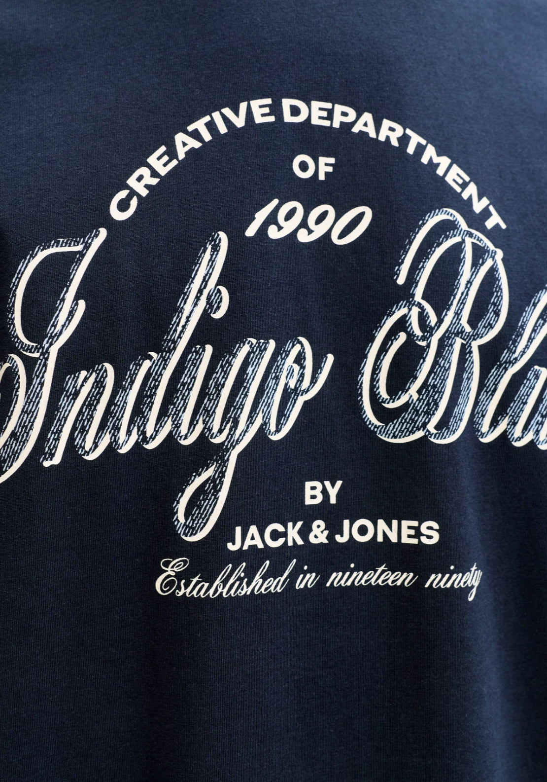 Jack &amp; Jones Short Sleeve T-Shirt - Blue 6 Shaws Department Stores