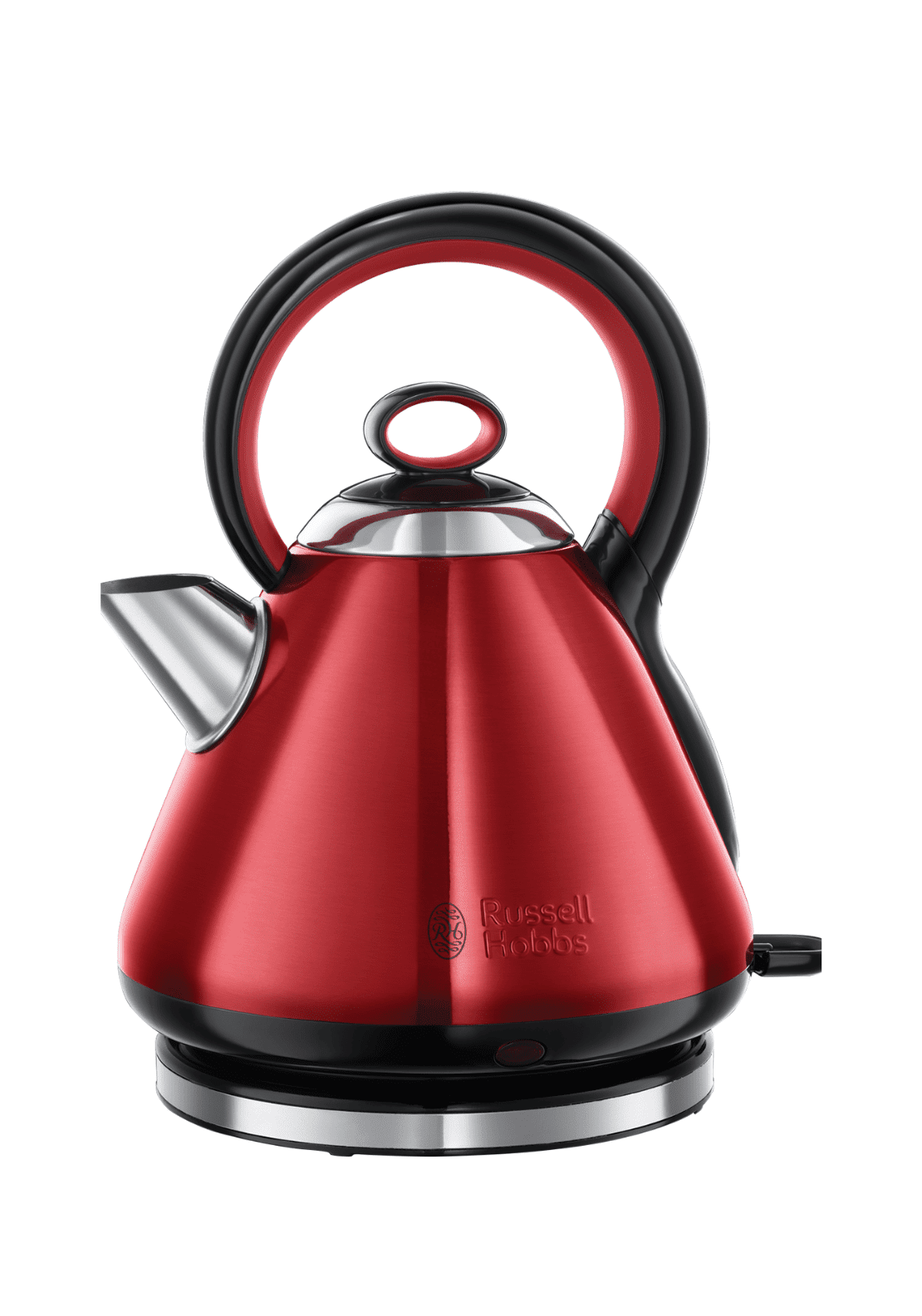 Russell Hobbs Quiet Boil Kettle - Red 1 Shaws Department Stores