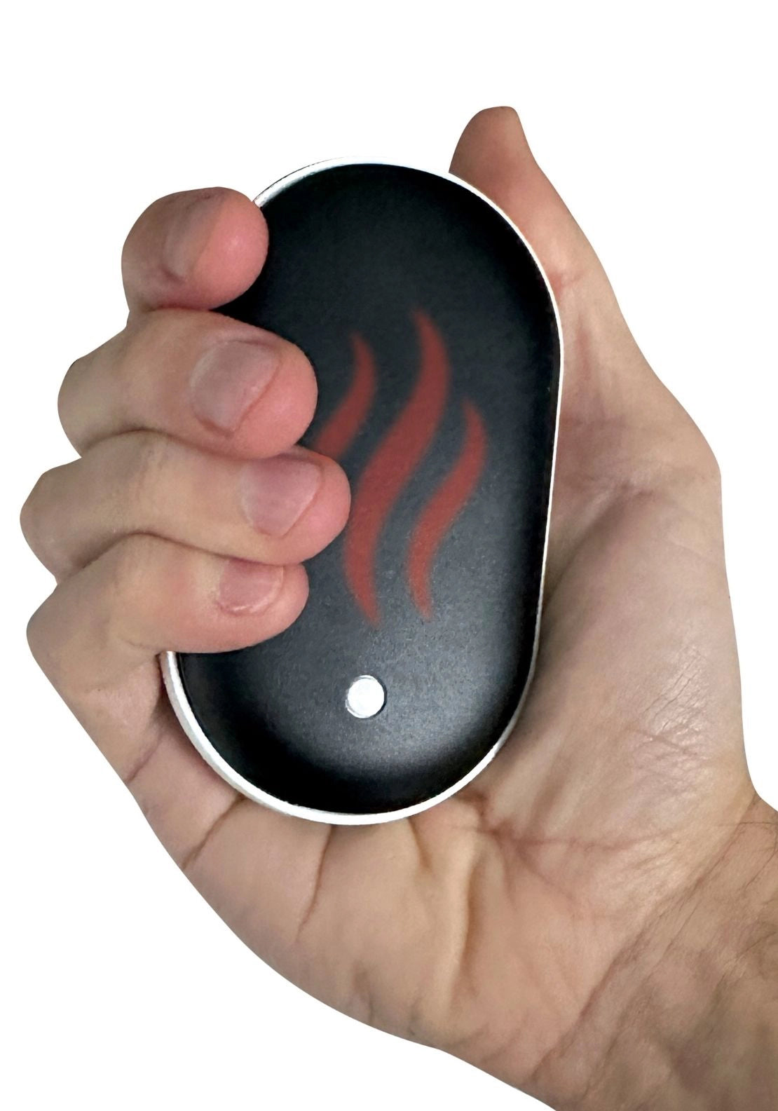 Rechargable Hand Warmer With Power Bank - Black