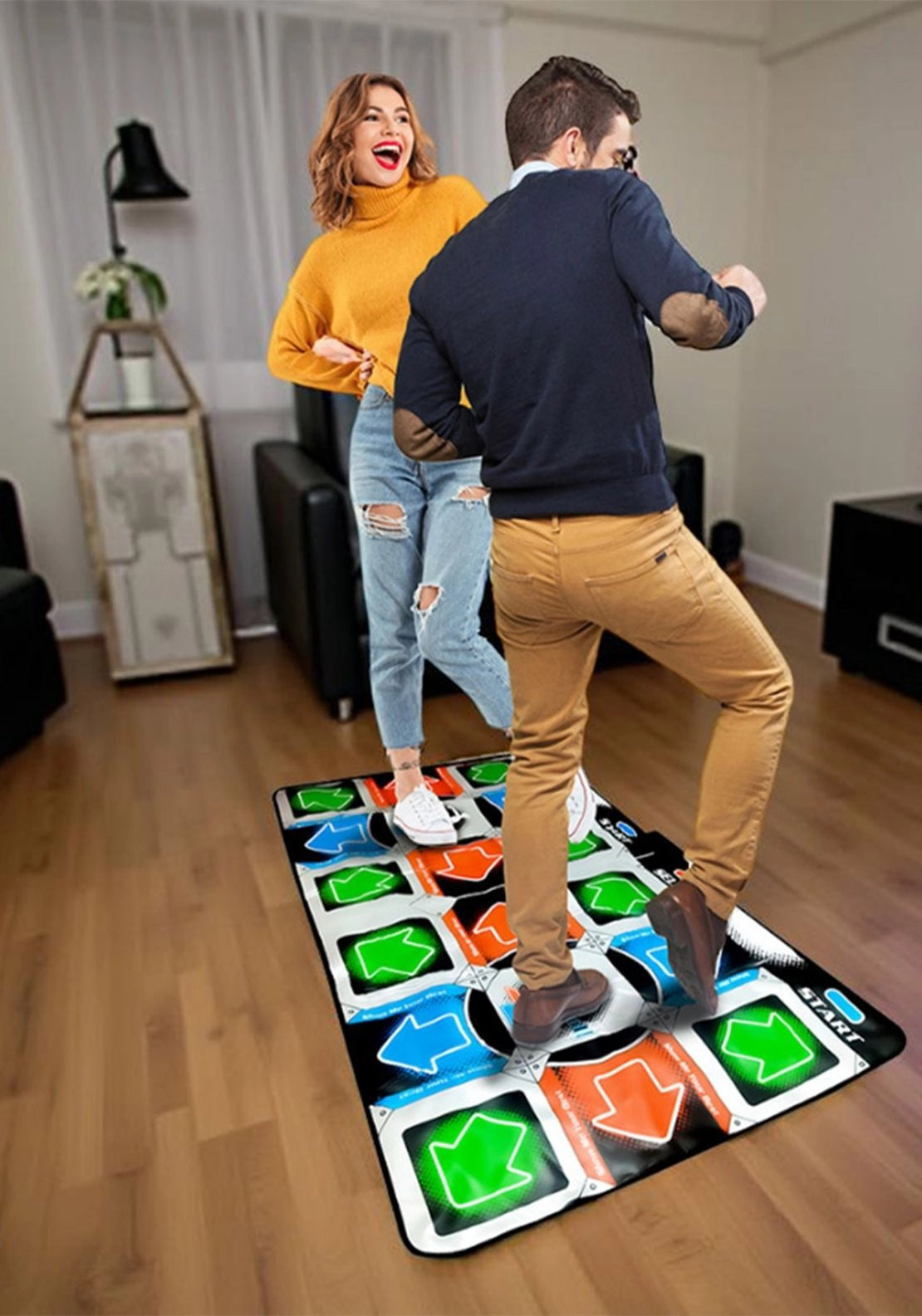 Two Player Dance Mat - Multi
