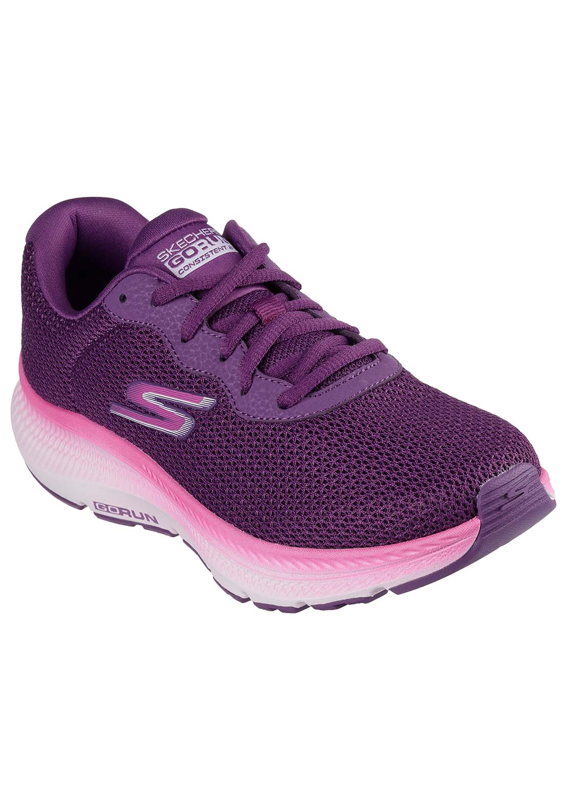 Skechers Go Run Consistent 2.0 - Plum 1 Shaws Department Stores