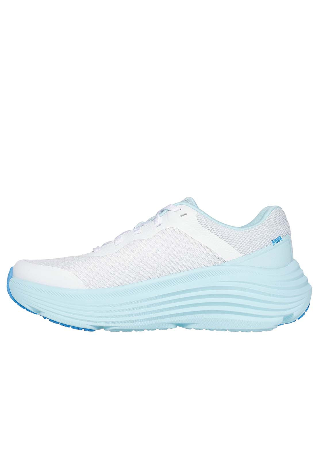 Skechers Max Cushioning Endeavour - White Blue 2 Shaws Department Stores