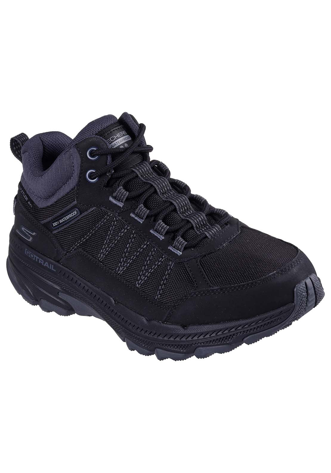Skechers Go Run Trail 2.0 - Black/charcoal 1 Shaws Department Stores