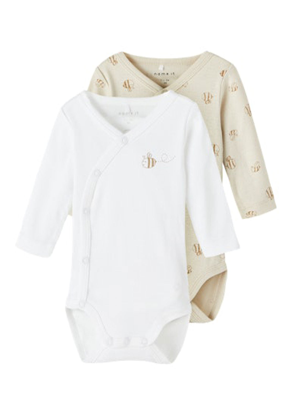 Name It 2 Pack Rainy Day Bee Bodysuit 1 Shaws Department Stores