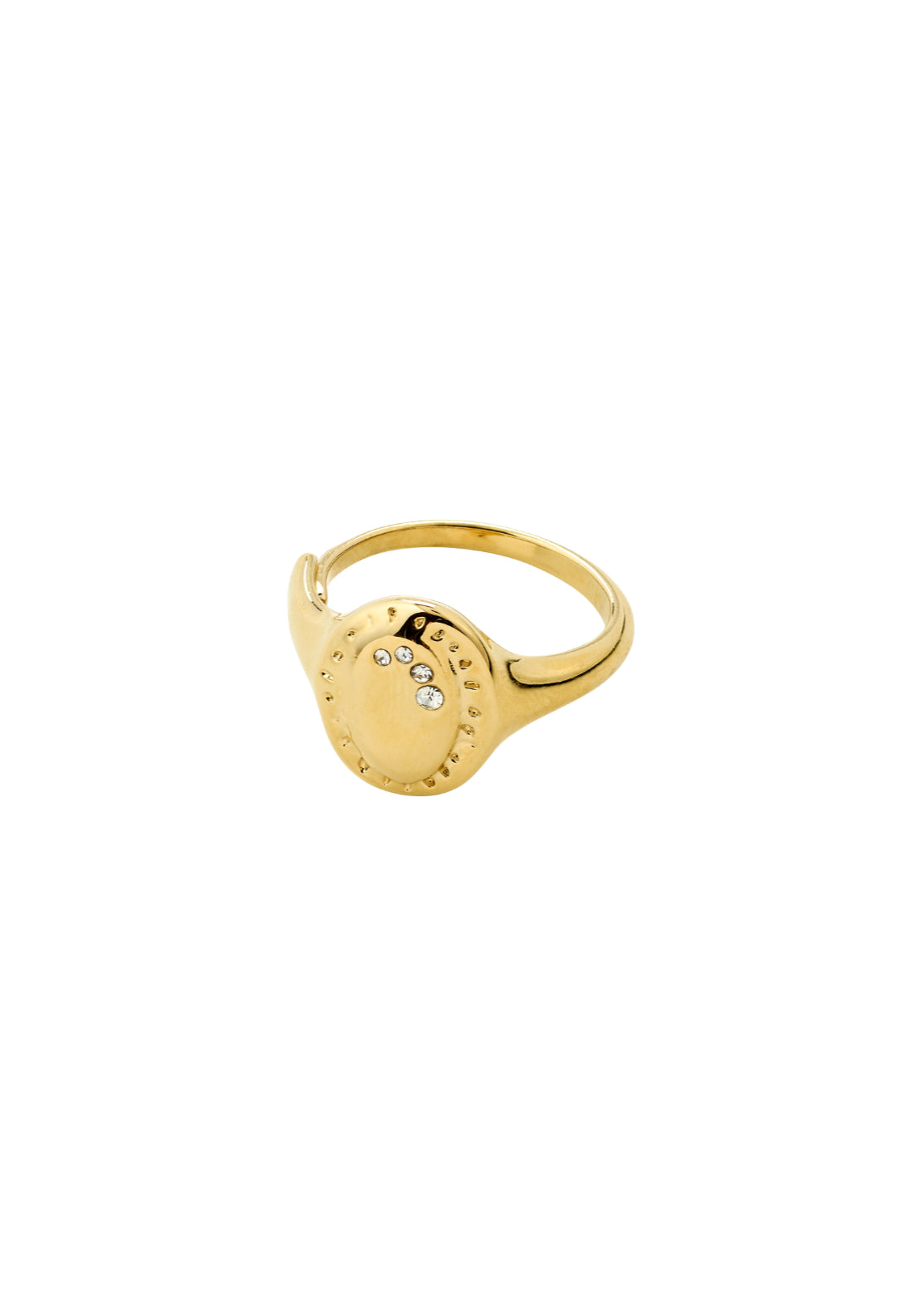 Here Gold Plated Ring - Gold