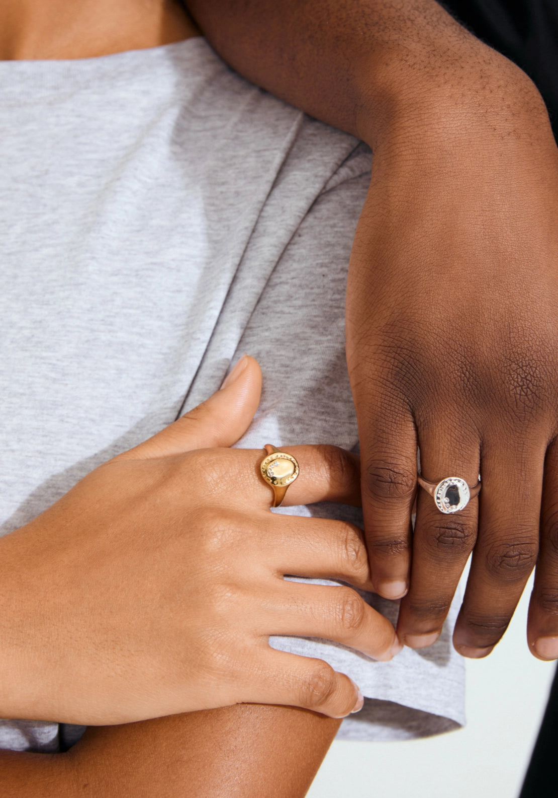 Here Gold Plated Ring - Gold