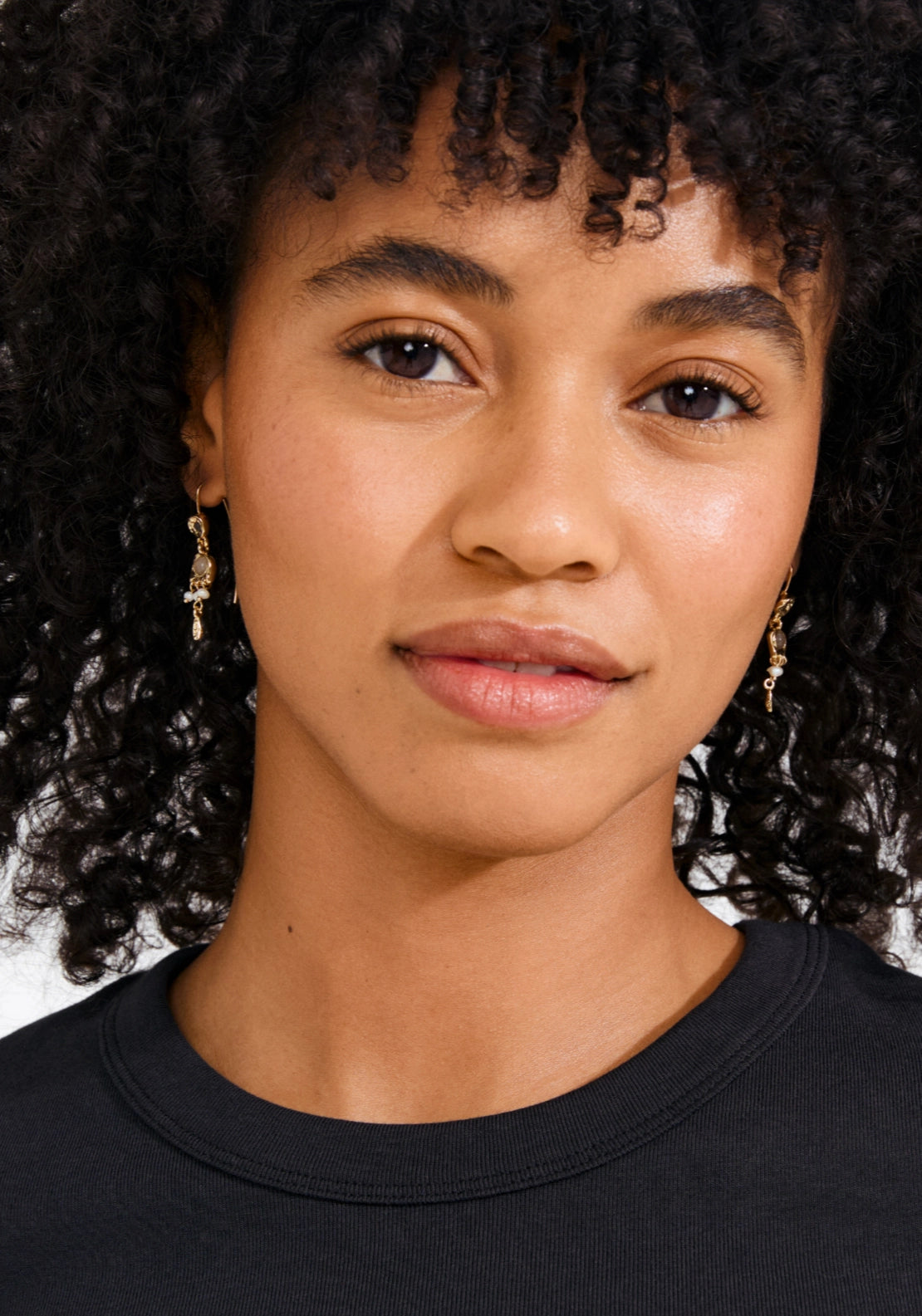 Here Gold Plated Earrings - Gold