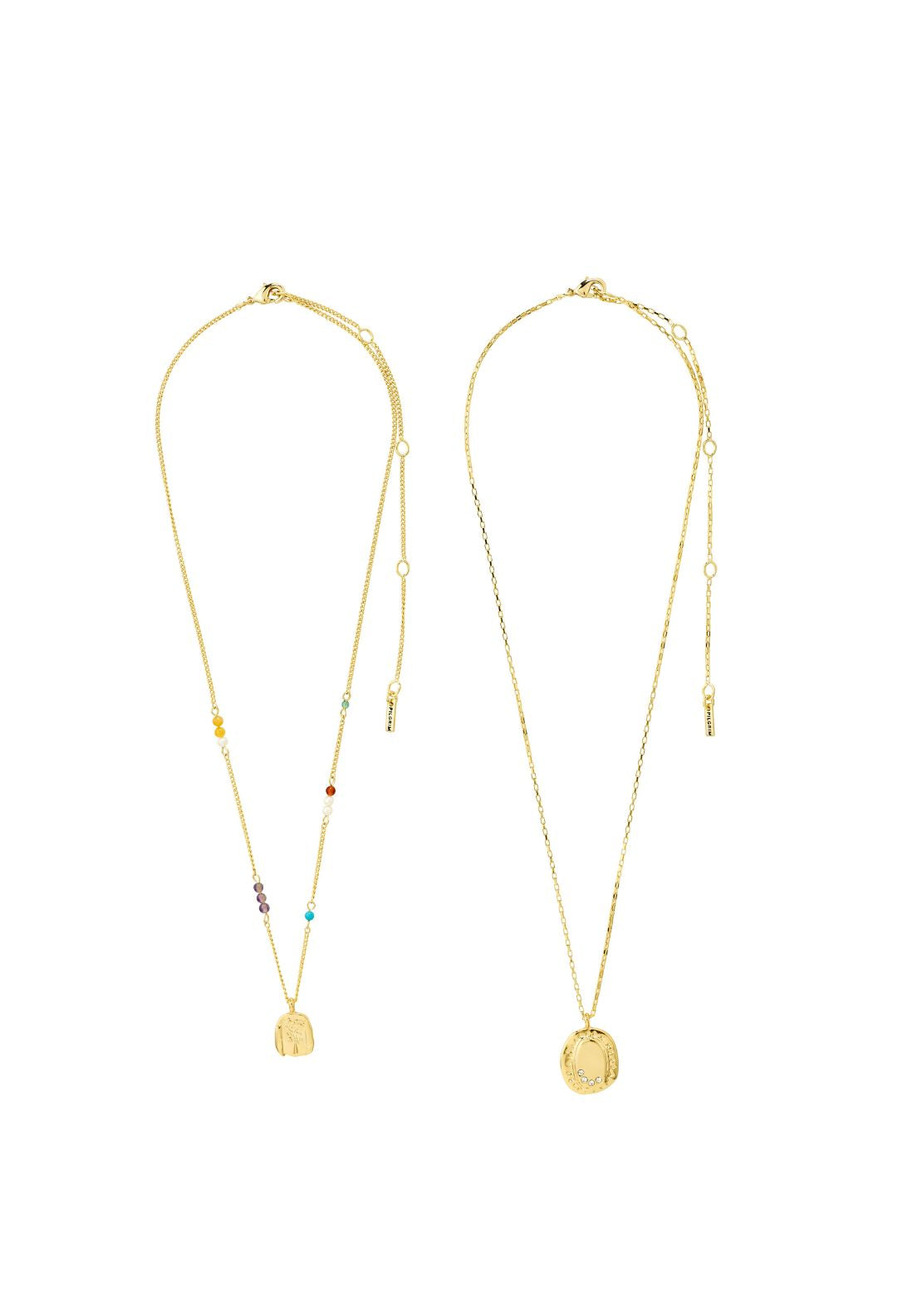Here Gold Plated Necklace - Gold