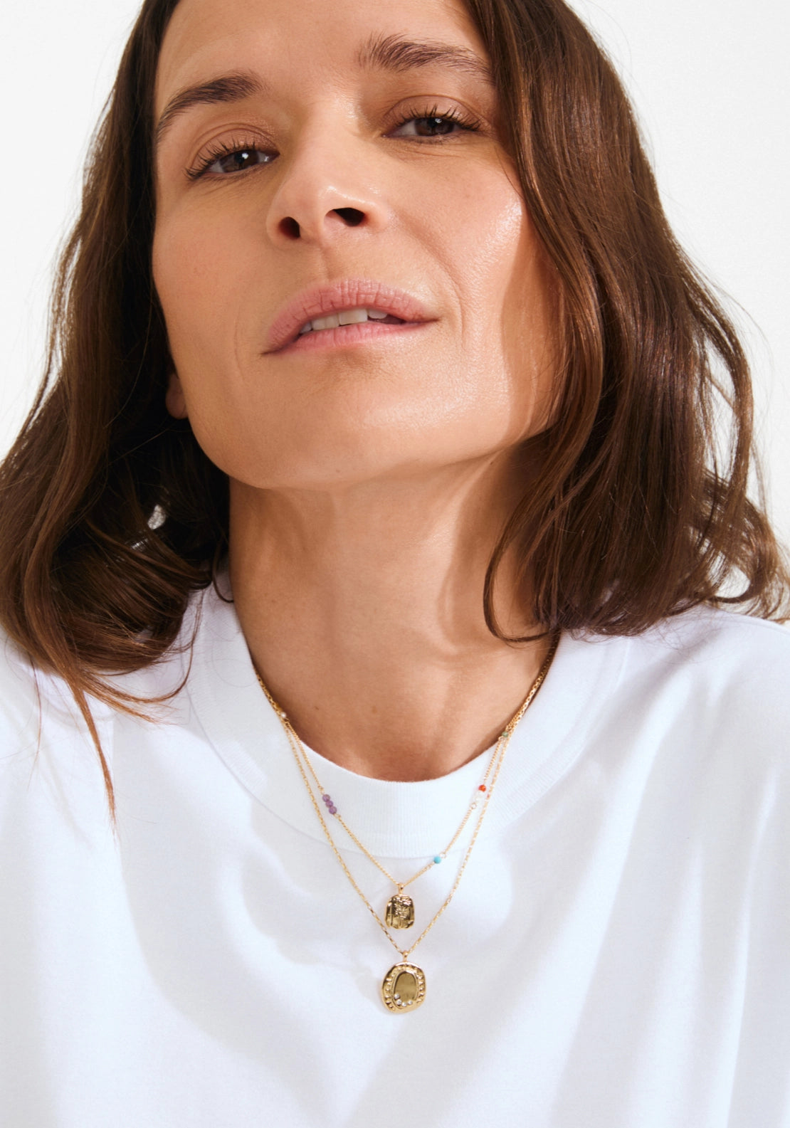 Here Gold Plated Necklace - Gold