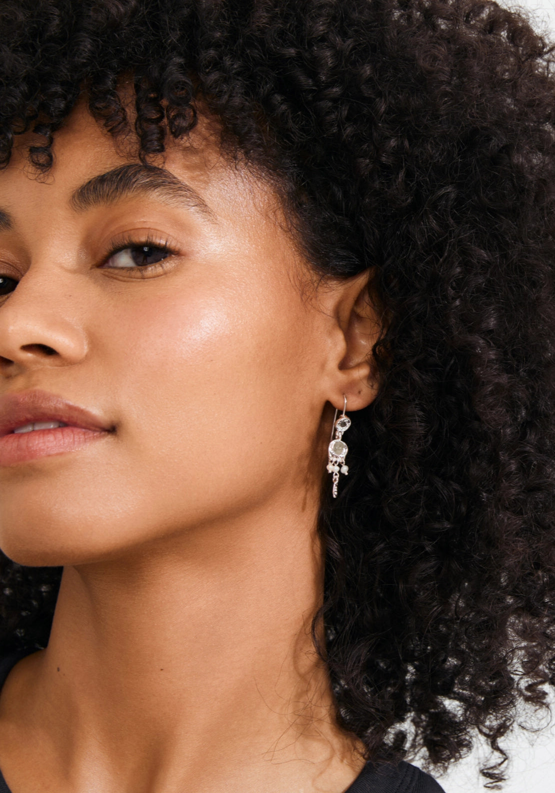 Here Silver Plated Earrings - Silver