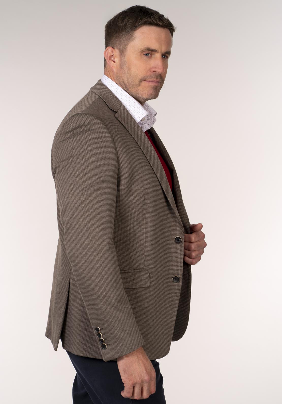 Daniel Grahame Damon Sport Jacket - Camel 3 Shaws Department Stores