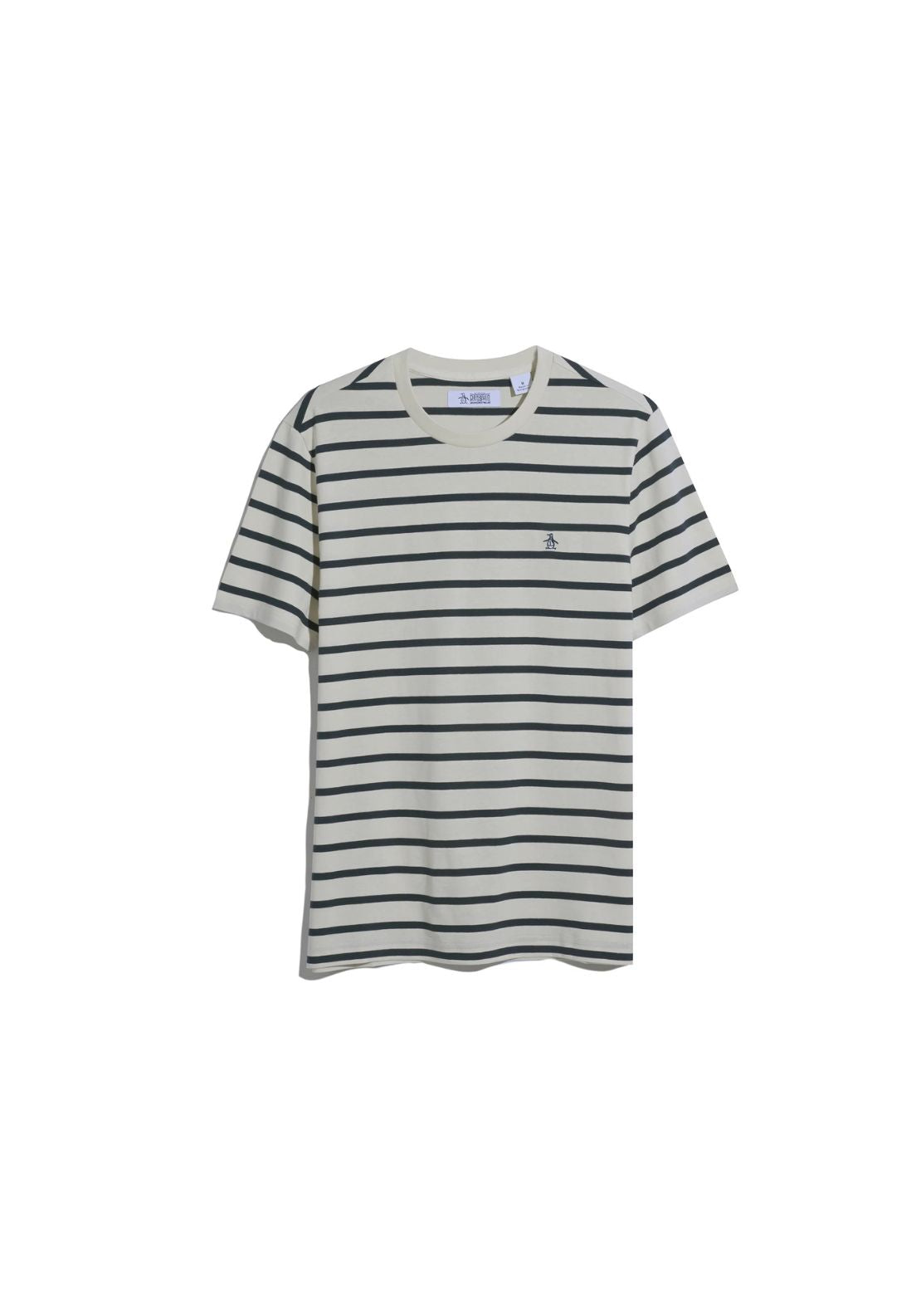 Penguin Breton Striped T-Shirt - 252 Birch 4 Shaws Department Stores