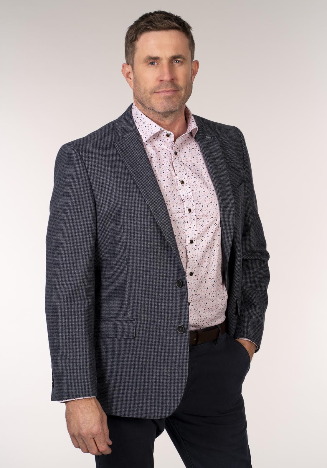 Daniel Grahame Sport Jacket - Blue 1 Shaws Department Stores
