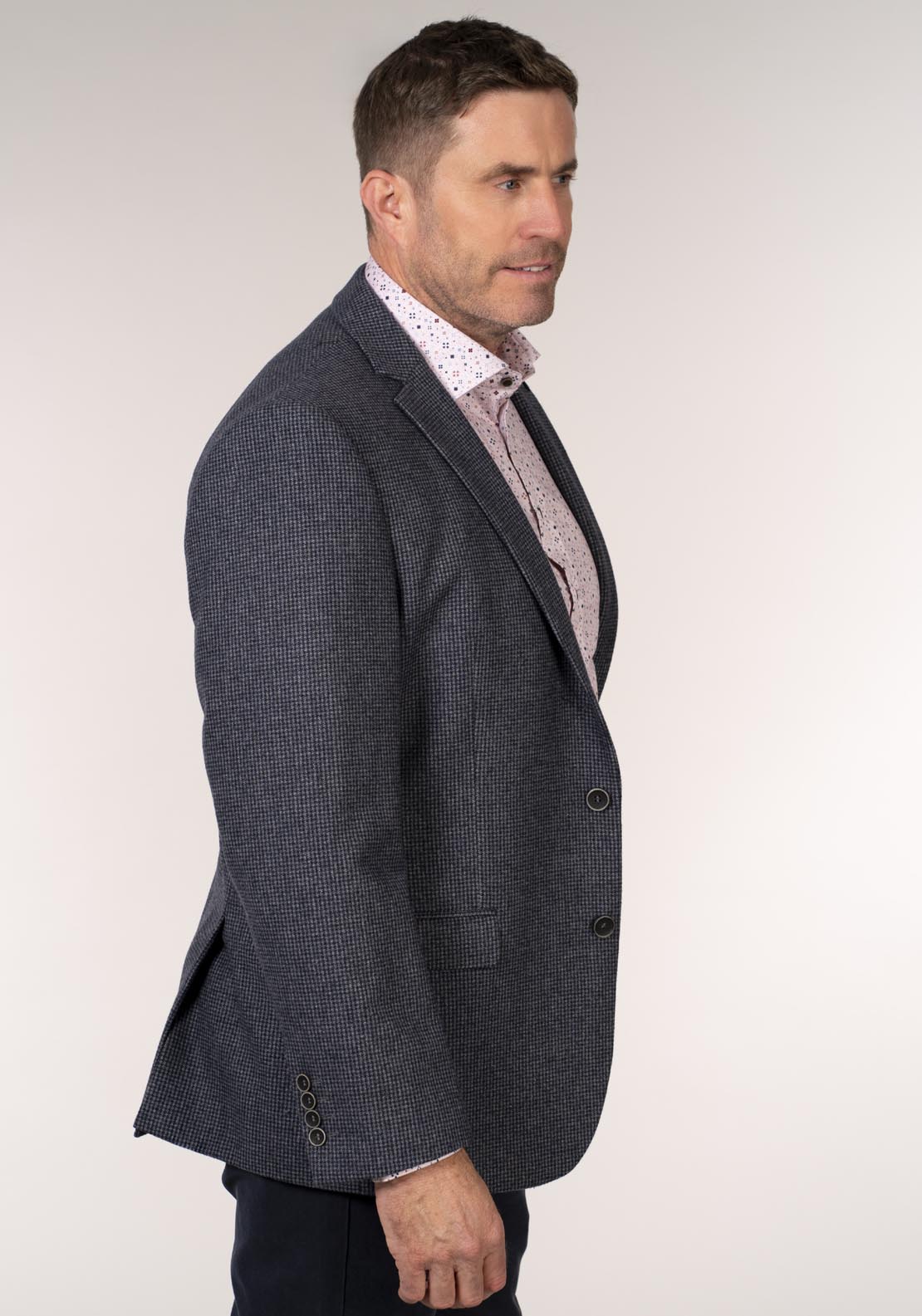 Daniel Grahame Sport Jacket - Blue 3 Shaws Department Stores