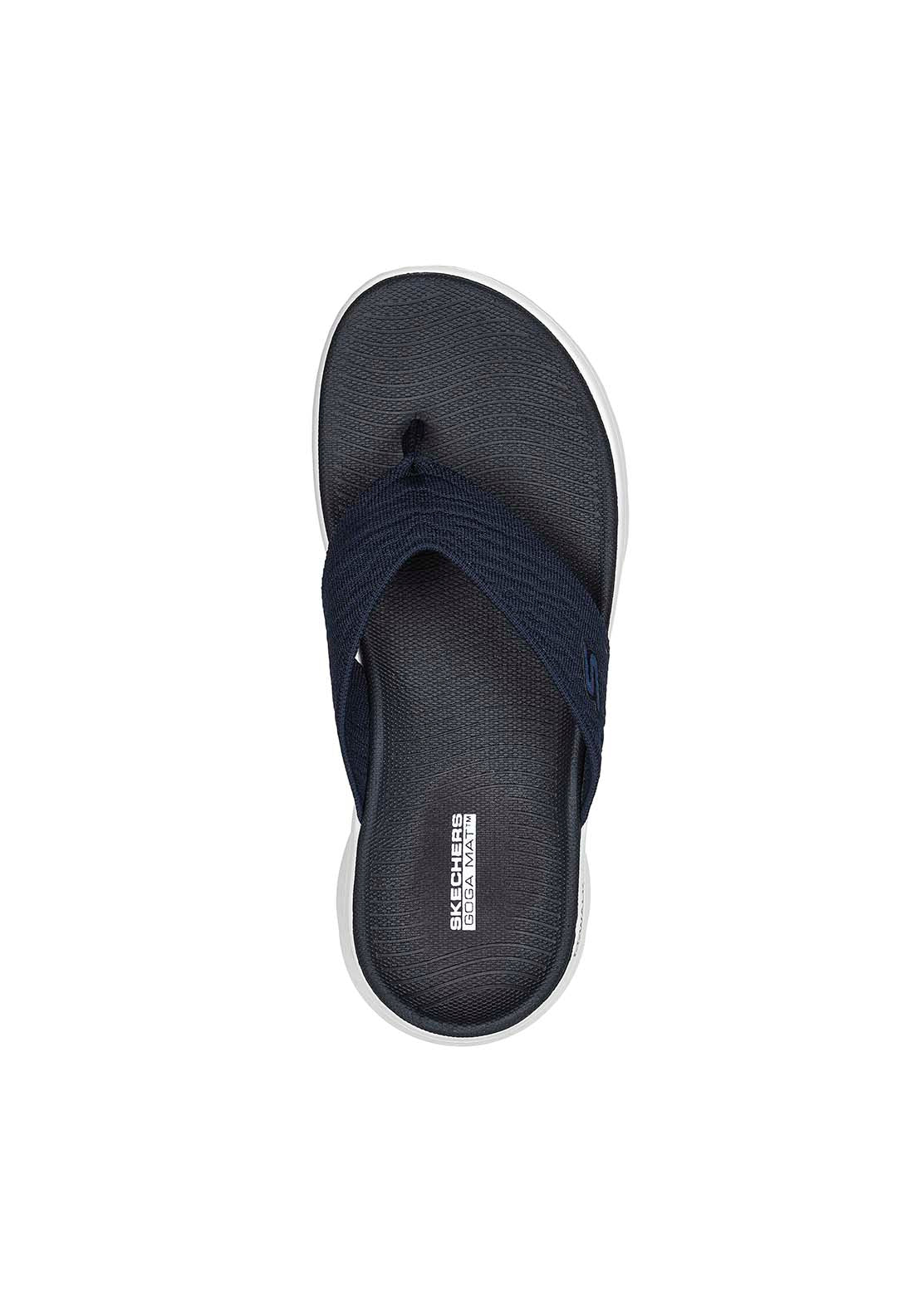 Skechers Go Walk Flex Sandal - Splendor - Navy 3 Shaws Department Stores