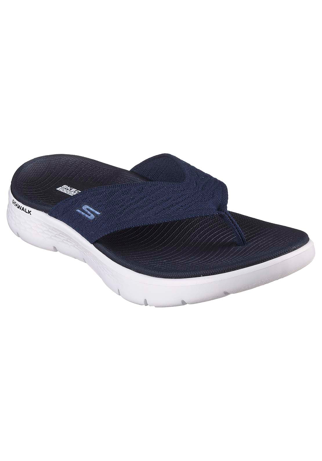 Skechers Go Walk Flex Sandal - Splendor - Navy 1 Shaws Department Stores