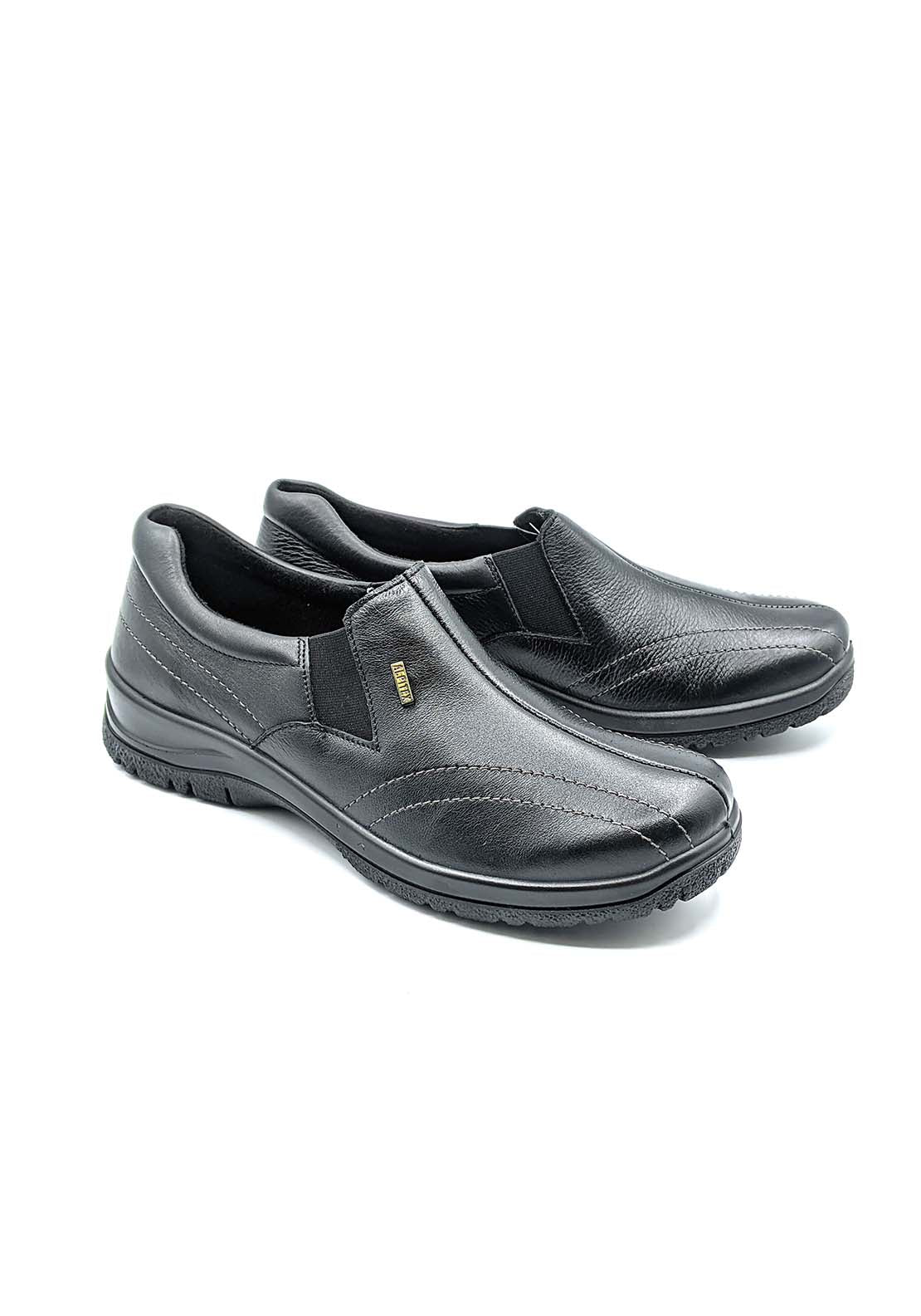 Dubarry Ember Slip On Waterproof Shoe - Black 3 Shaws Department Stores