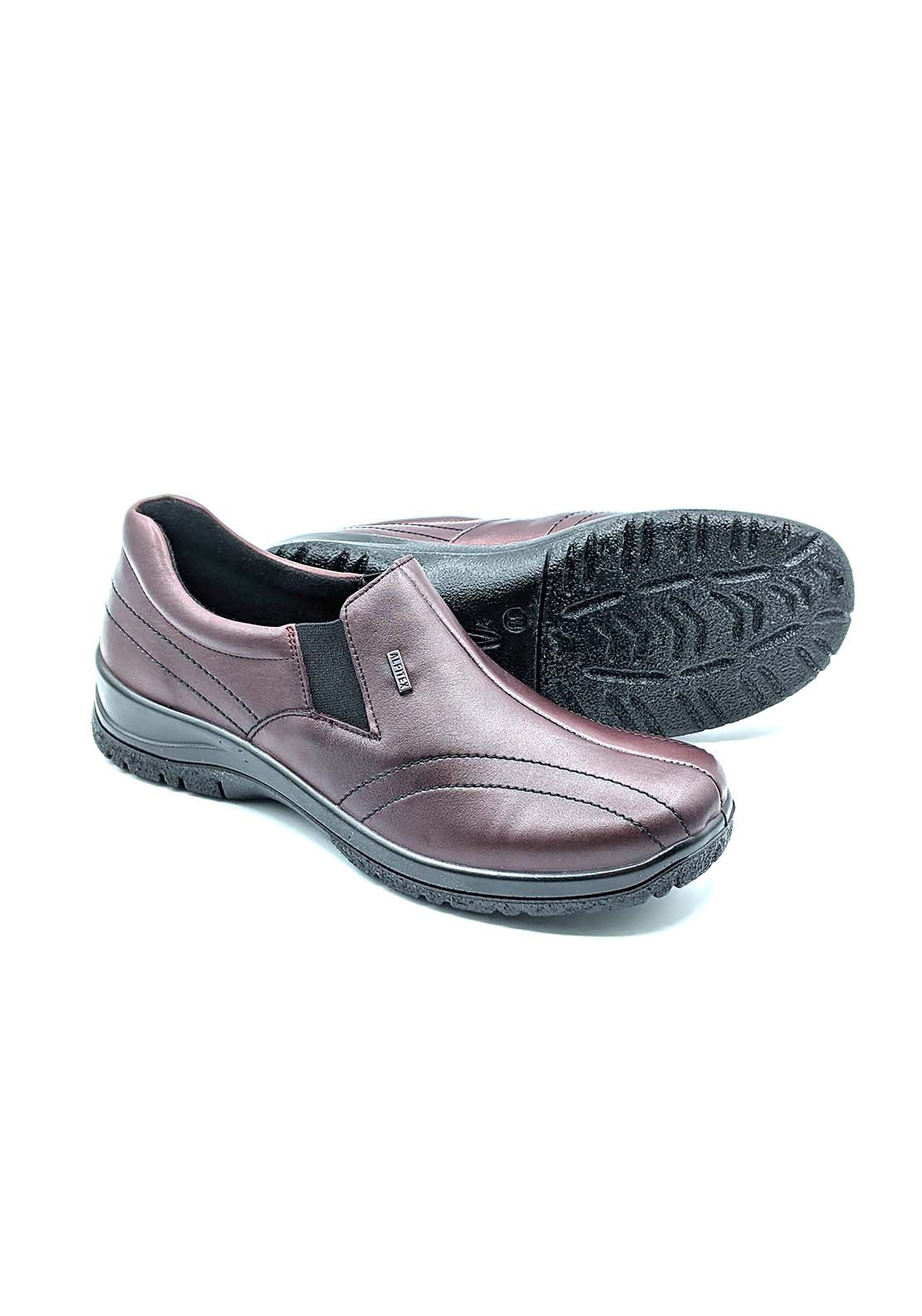 Dubarry Ember Slip On Waterproof Shoe - Wine 4 Shaws Department Stores