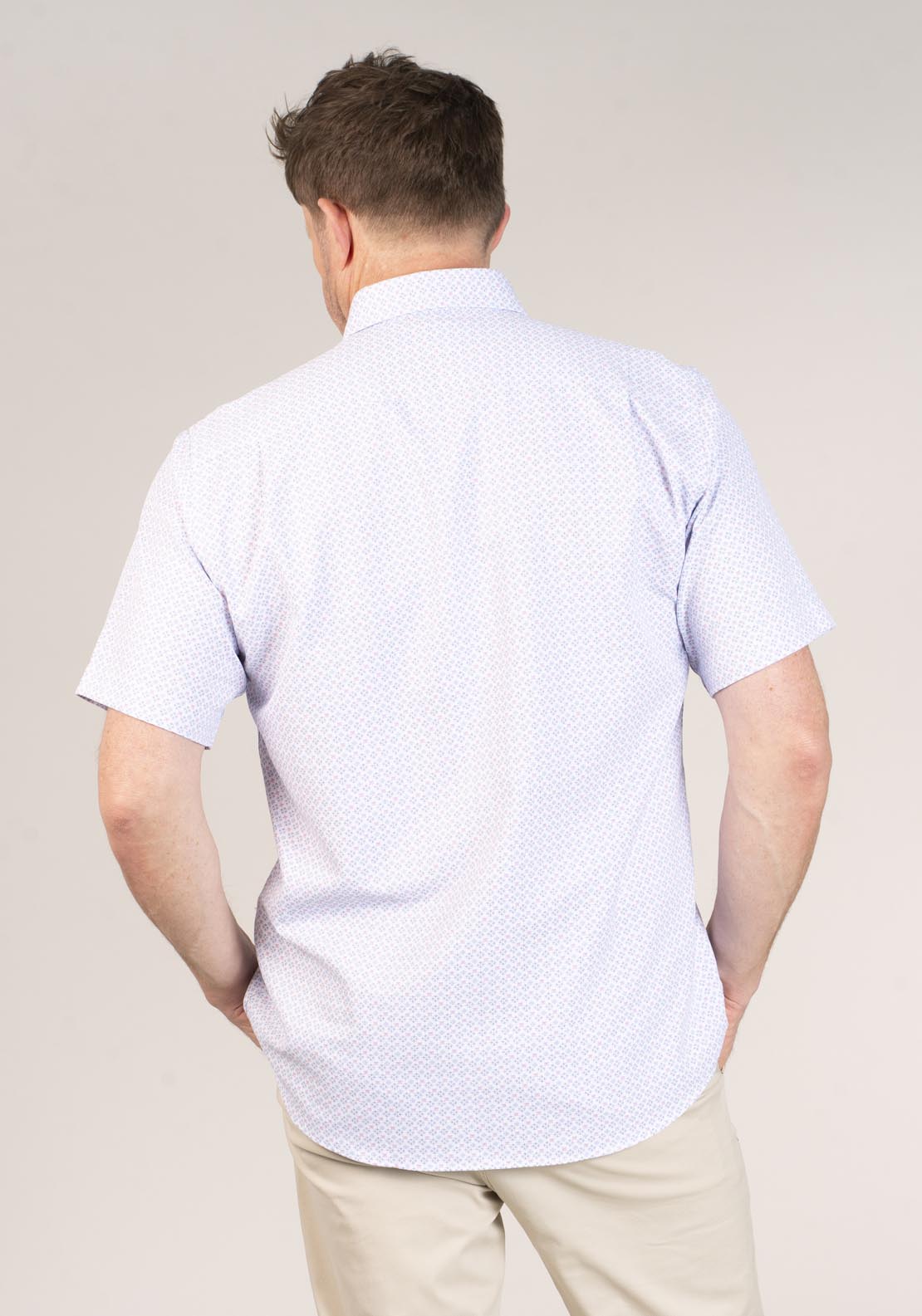 Drifter Short Sleeve Printed Shirt - Red 65 2 Shaws Department Stores