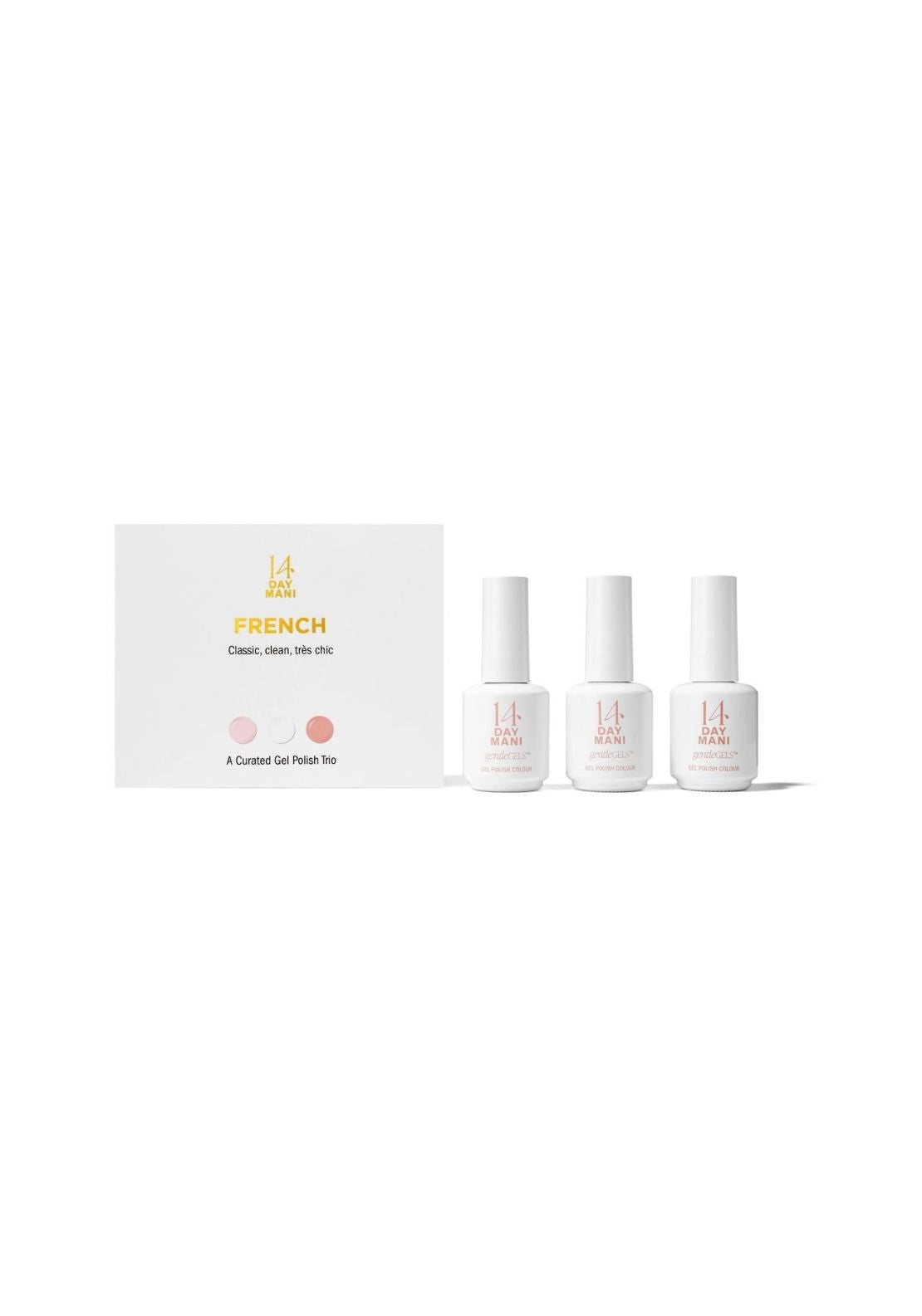 French Gel Polish Trio - No Colour