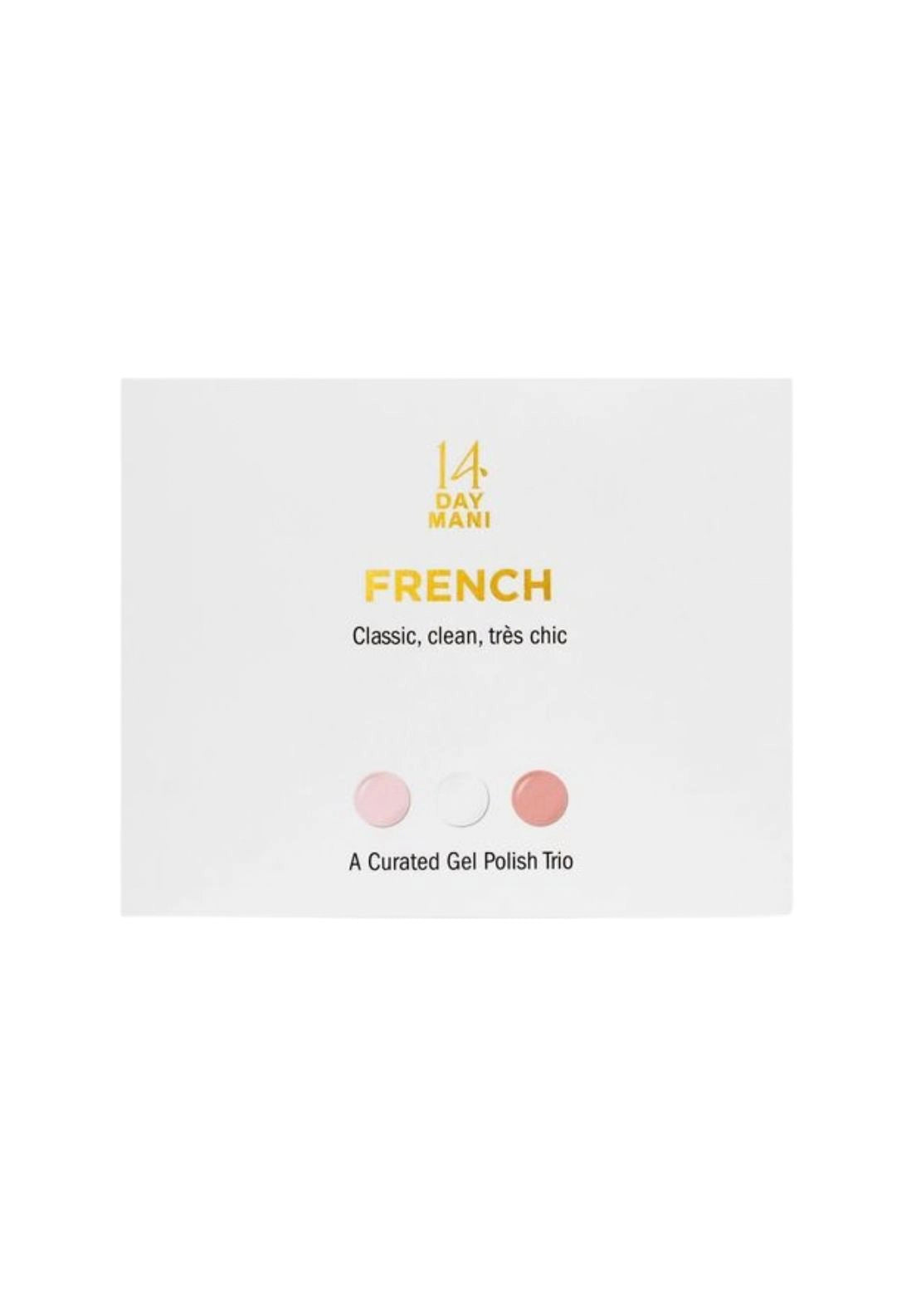 French Gel Polish Trio - No Colour