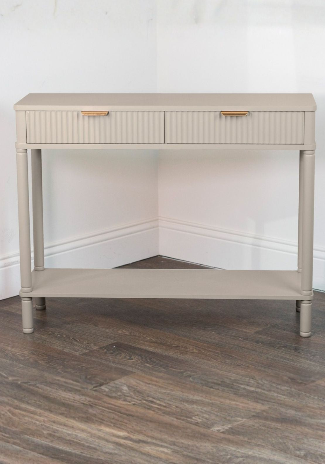 The Home Collection One Drawer Side Table - Cream 5 Shaws Department Stores