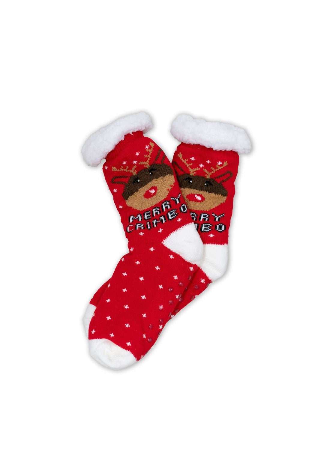 Passion Accessories Novelty Snuggle Socks - Merry Crimbo 1 Shaws Department Stores