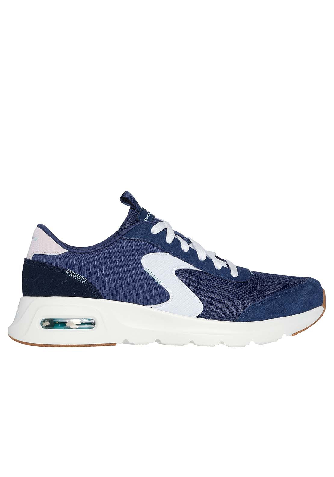 Skechers Skech-Air Court - Navy/mint 2 Shaws Department Stores