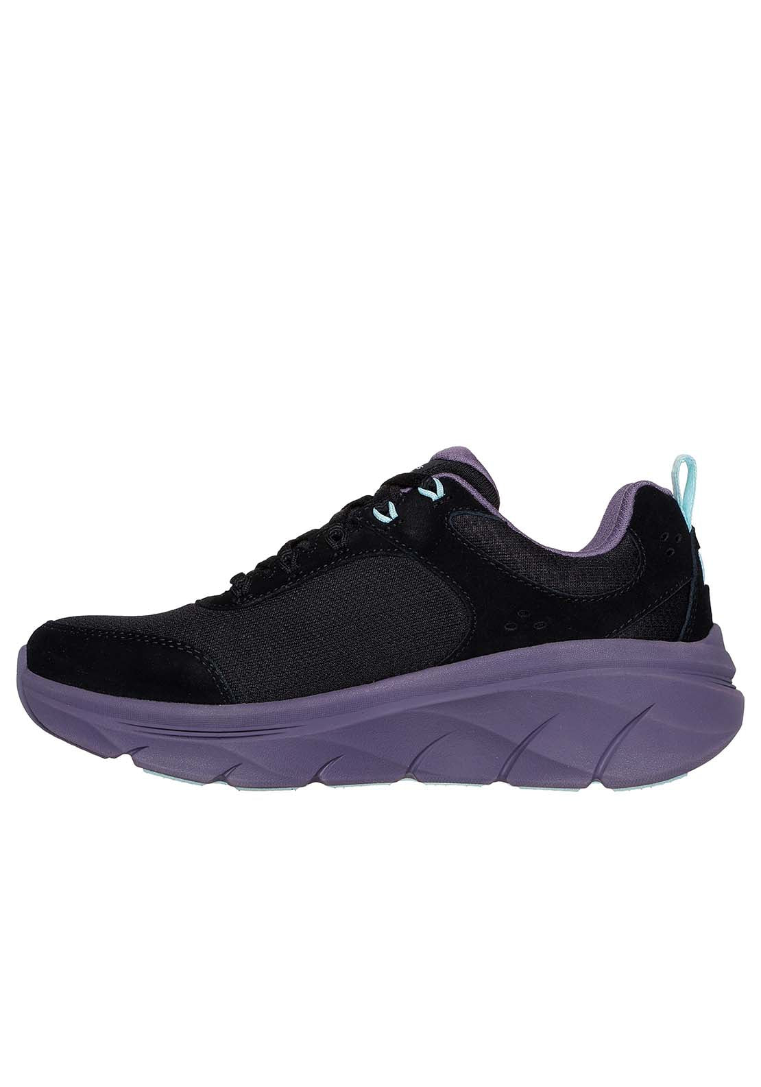 Skechers D Lux Walker 2.0 - Black/mint 2 Shaws Department Stores