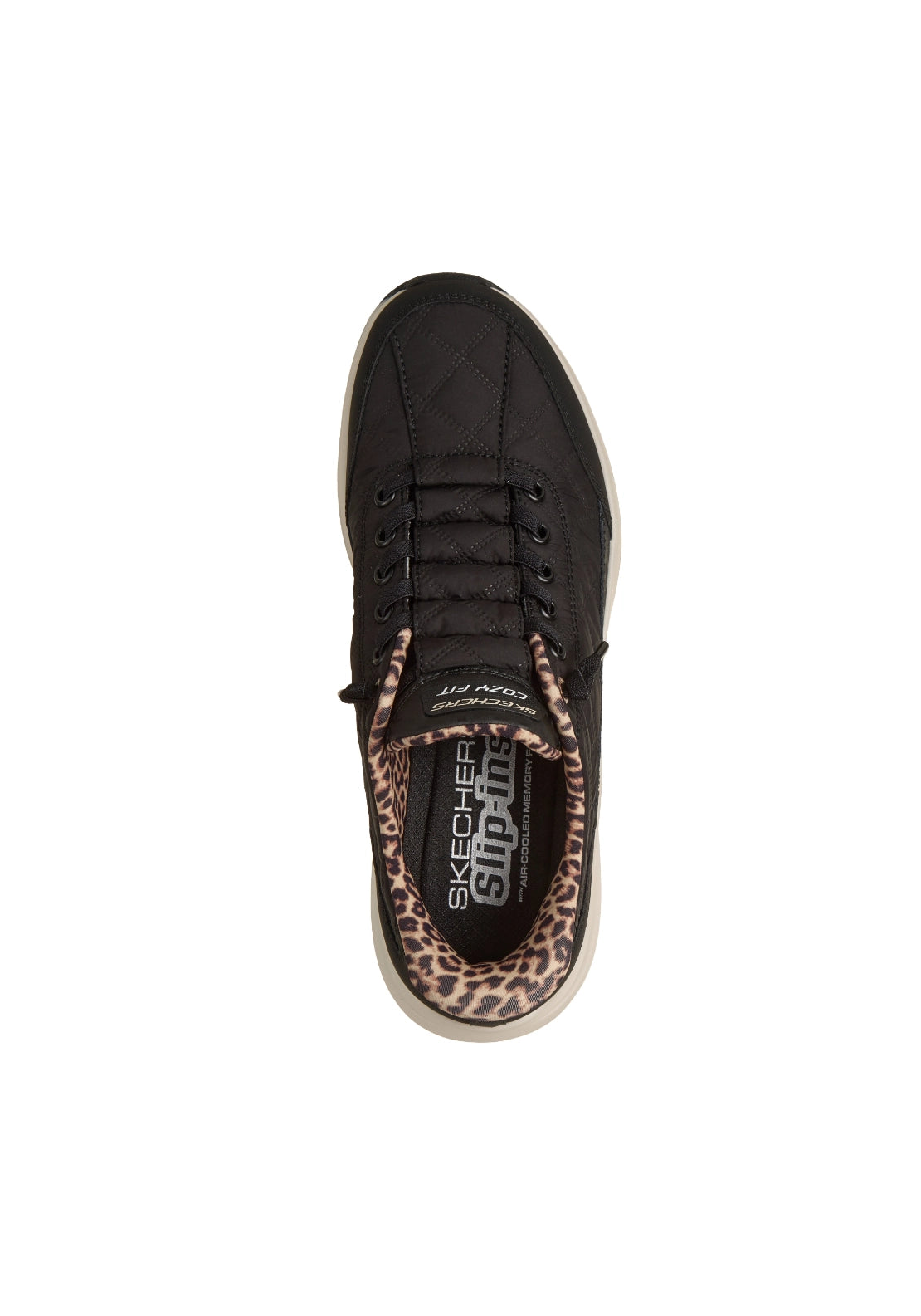 Slip-Ins Contour Foam Leopard - Black