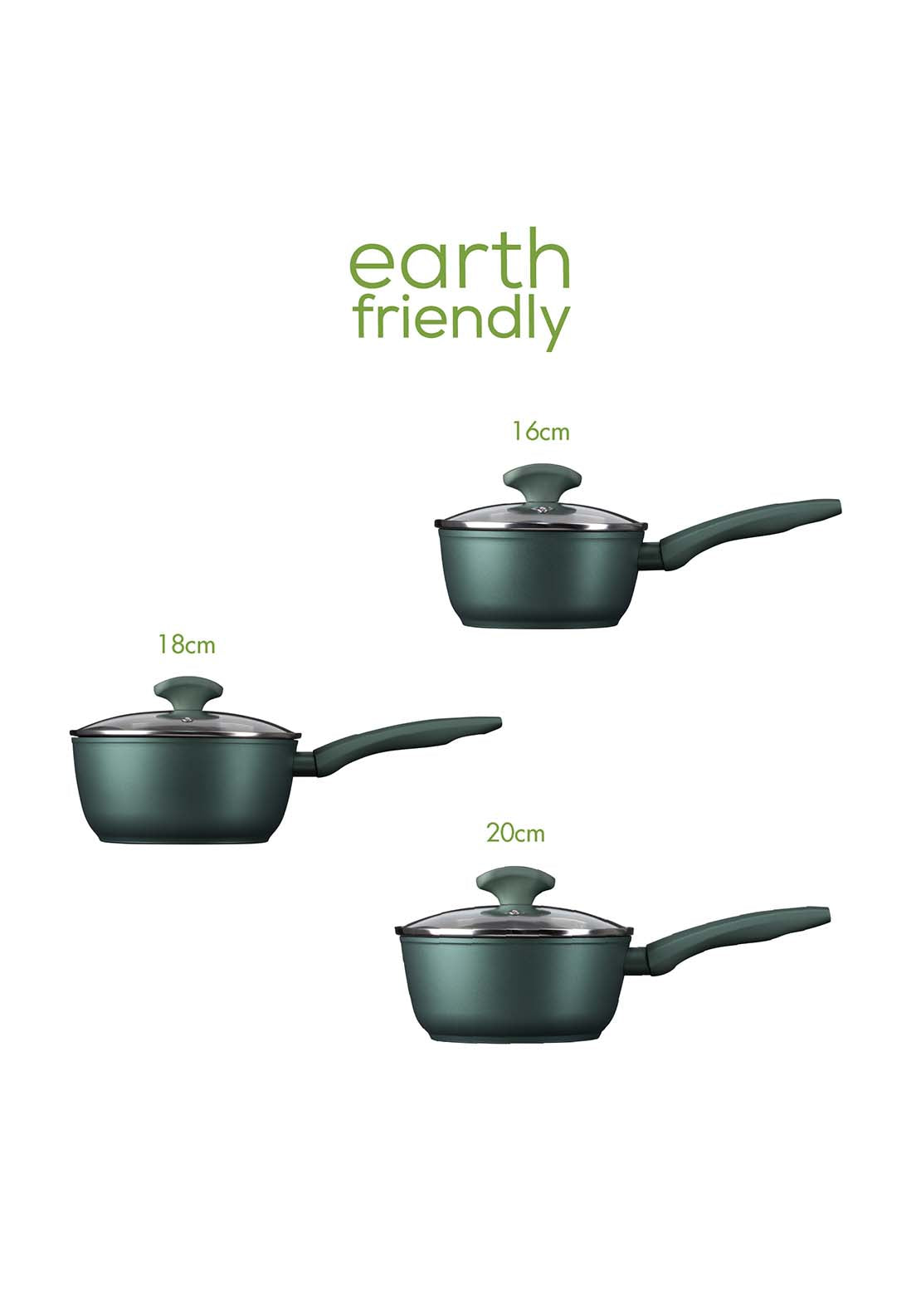 Meyers Prestige Earth Friendly Saucepan Set Of 3 2 Shaws Department Stores