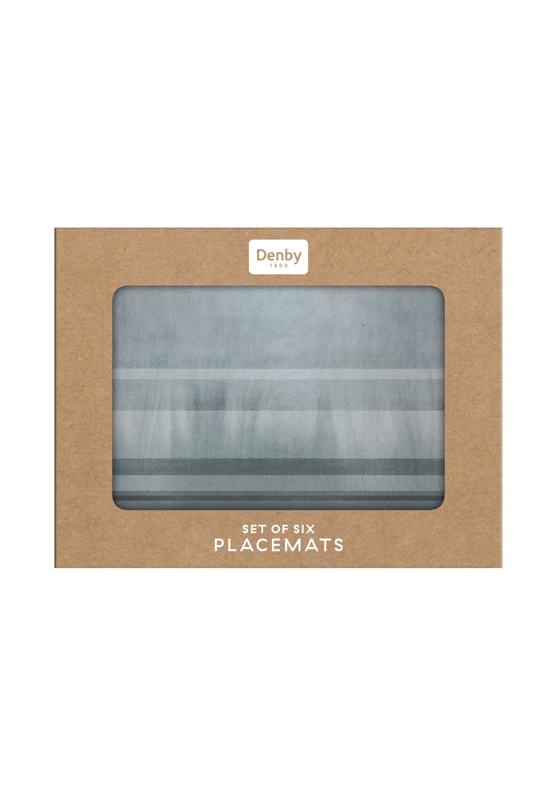 Colours Placemats Set Of 6 - Grey