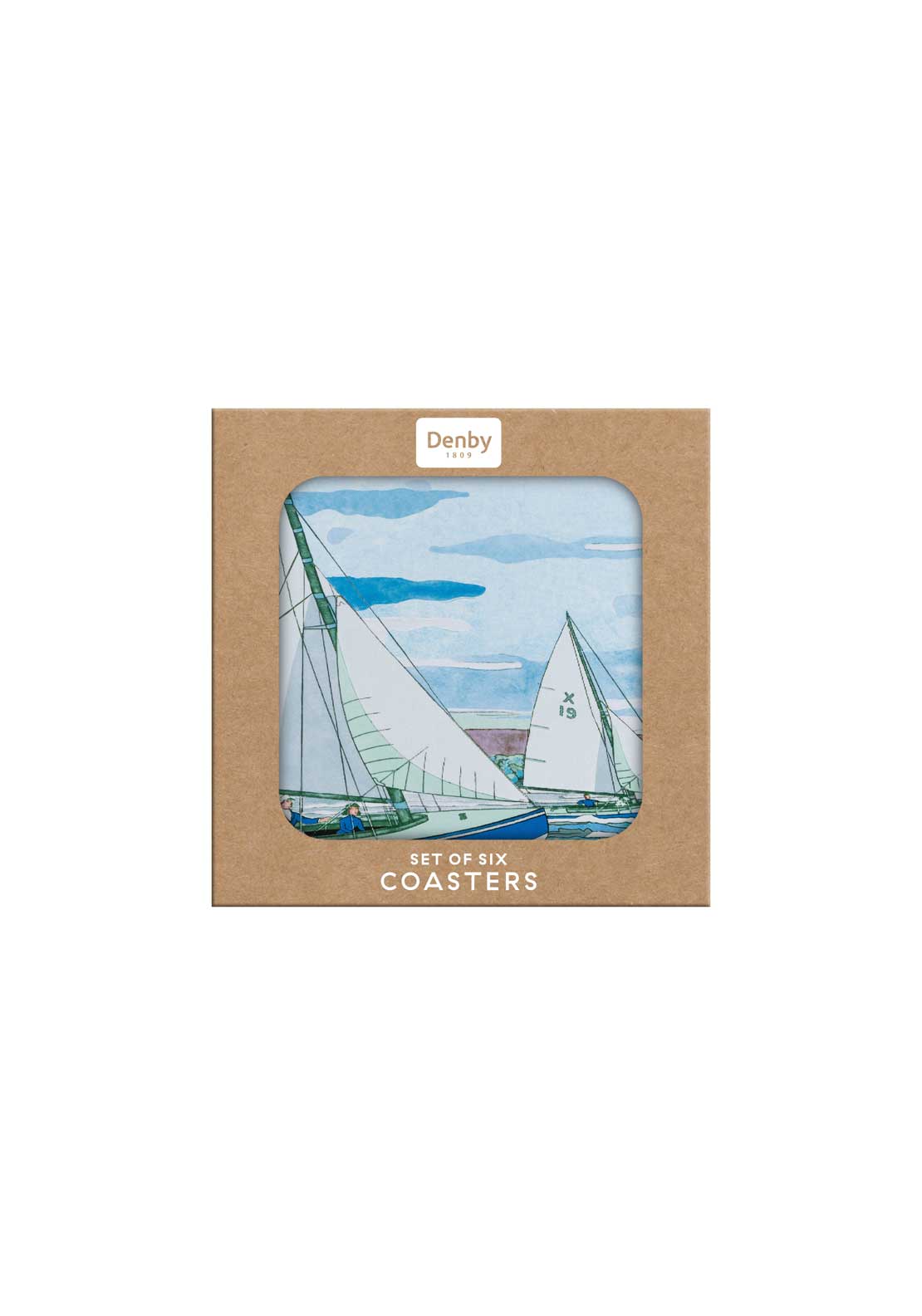 Sailing Coasters Set Of 6