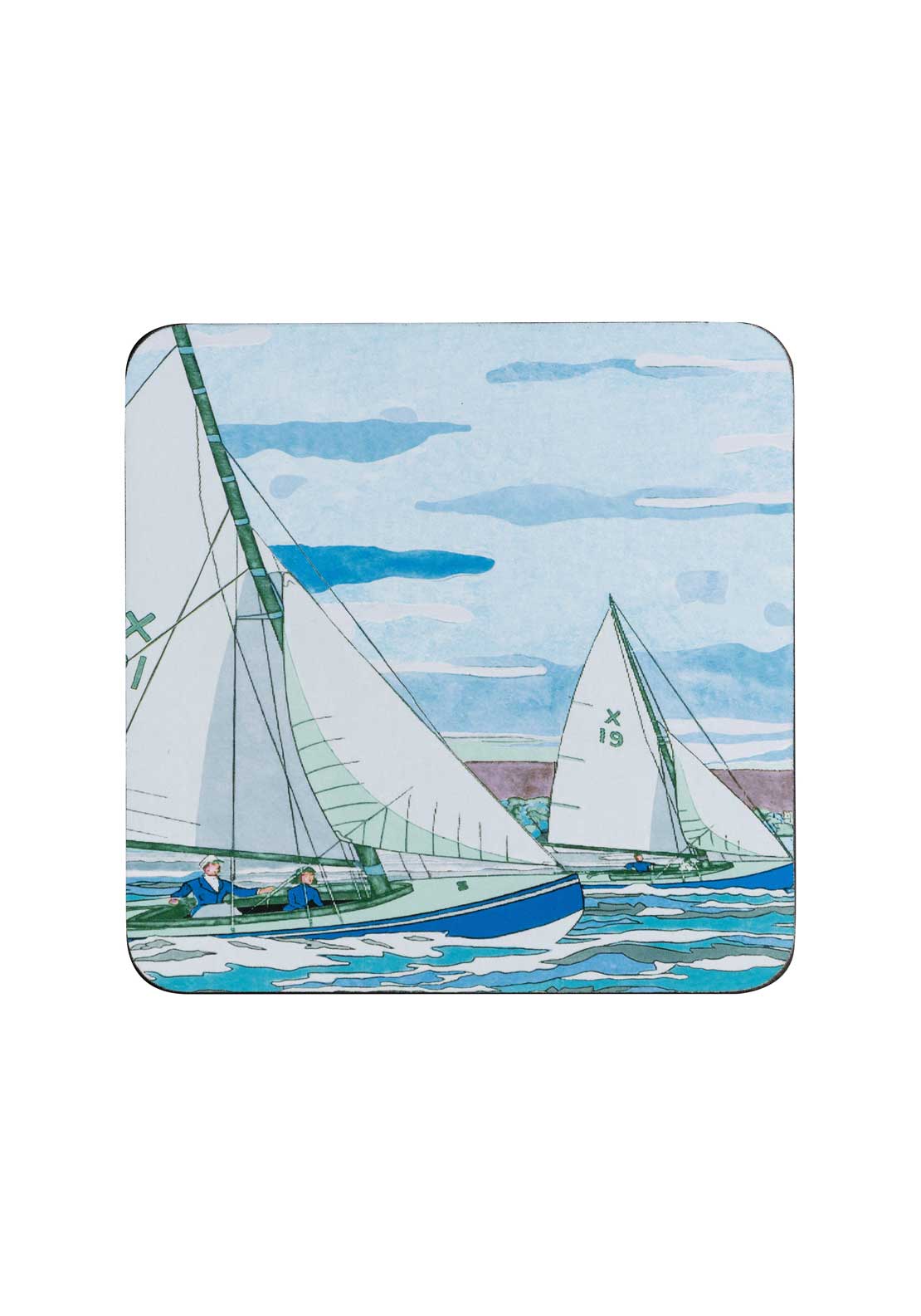 Sailing Coasters Set Of 6