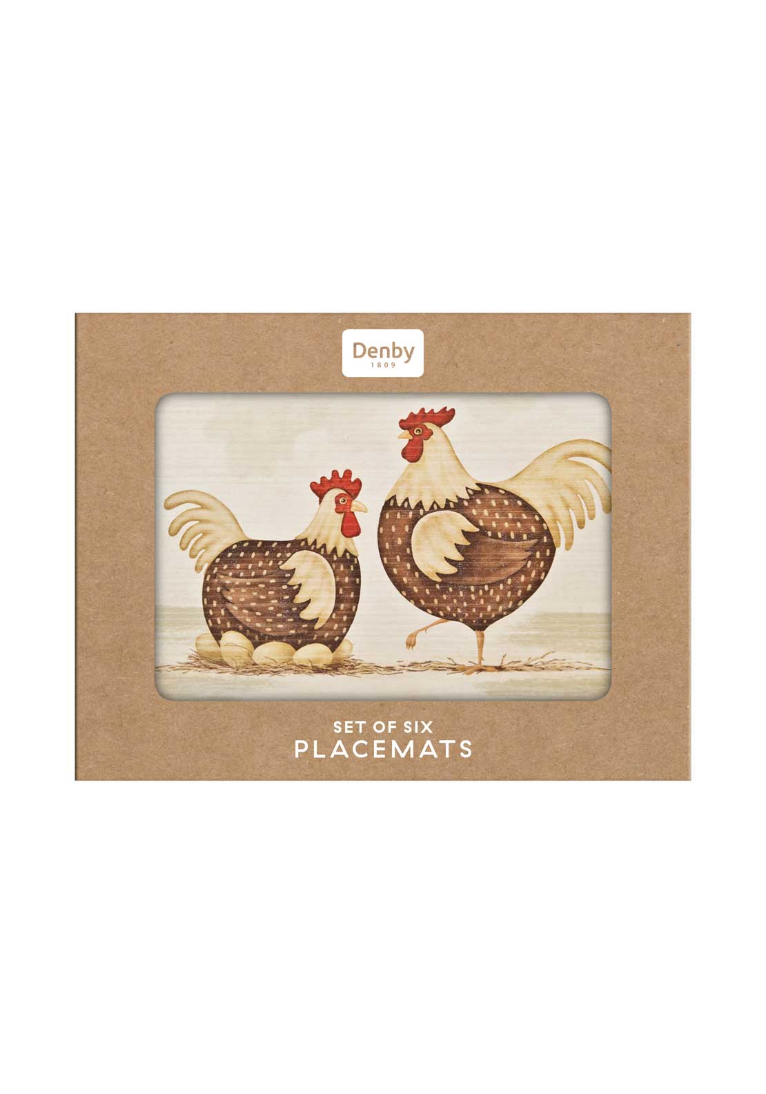 Derbyshire Redcap Set Of 6 Placemats