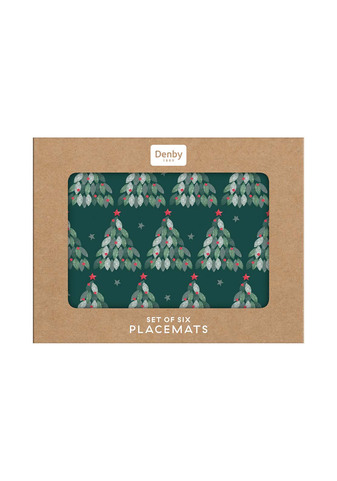 Denby Evergreen Set Of 6 Placemats 1 Shaws Department Stores