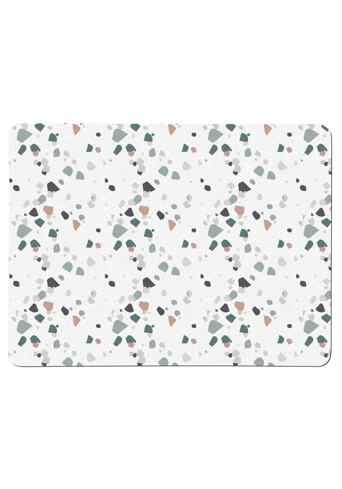 Elements Terrazzo Effect Neutrals Placemats Set Of 6 - Multi
