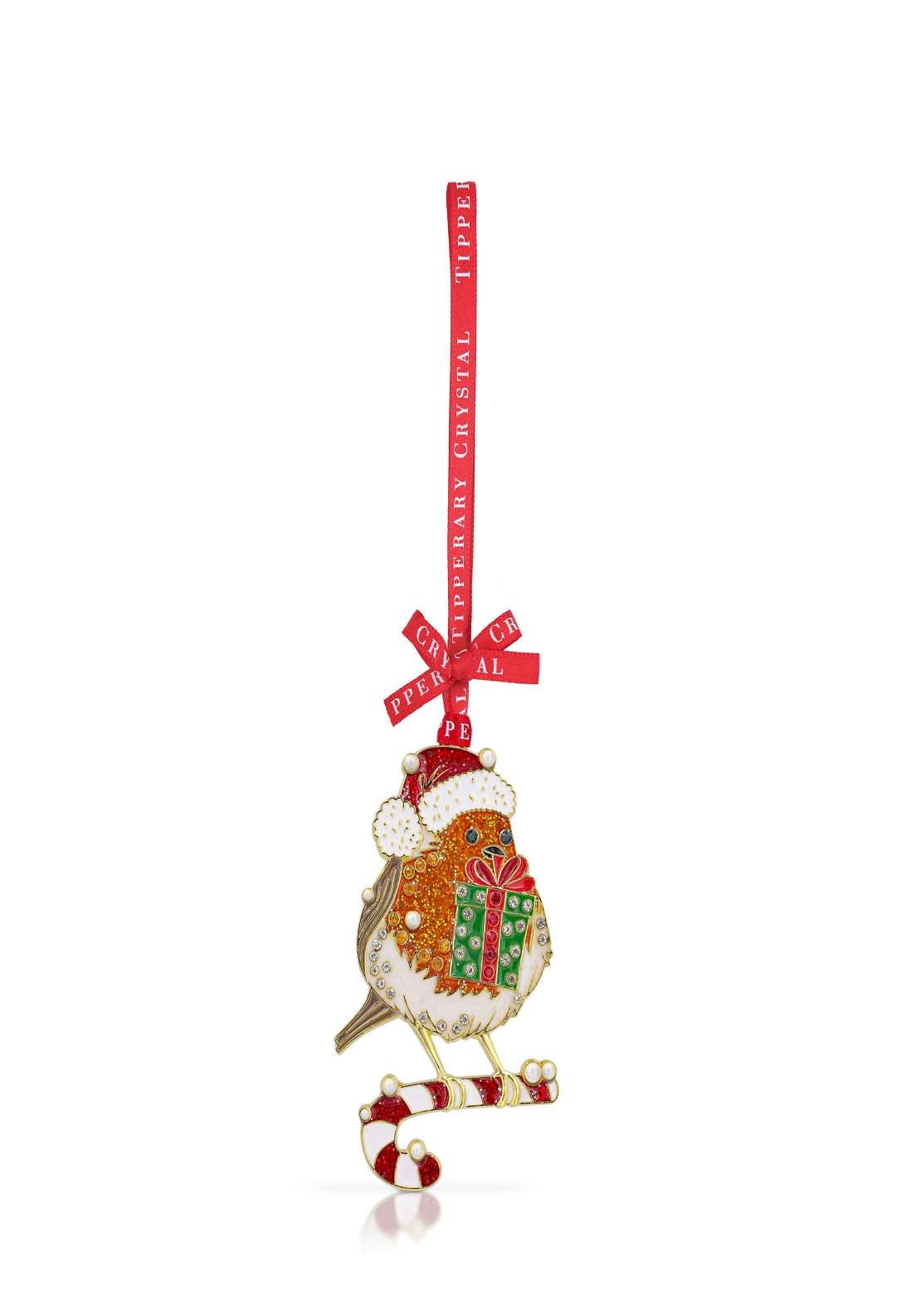 Tipperary Crystal Sparkle Robin with Gift 1 Shaws Department Stores