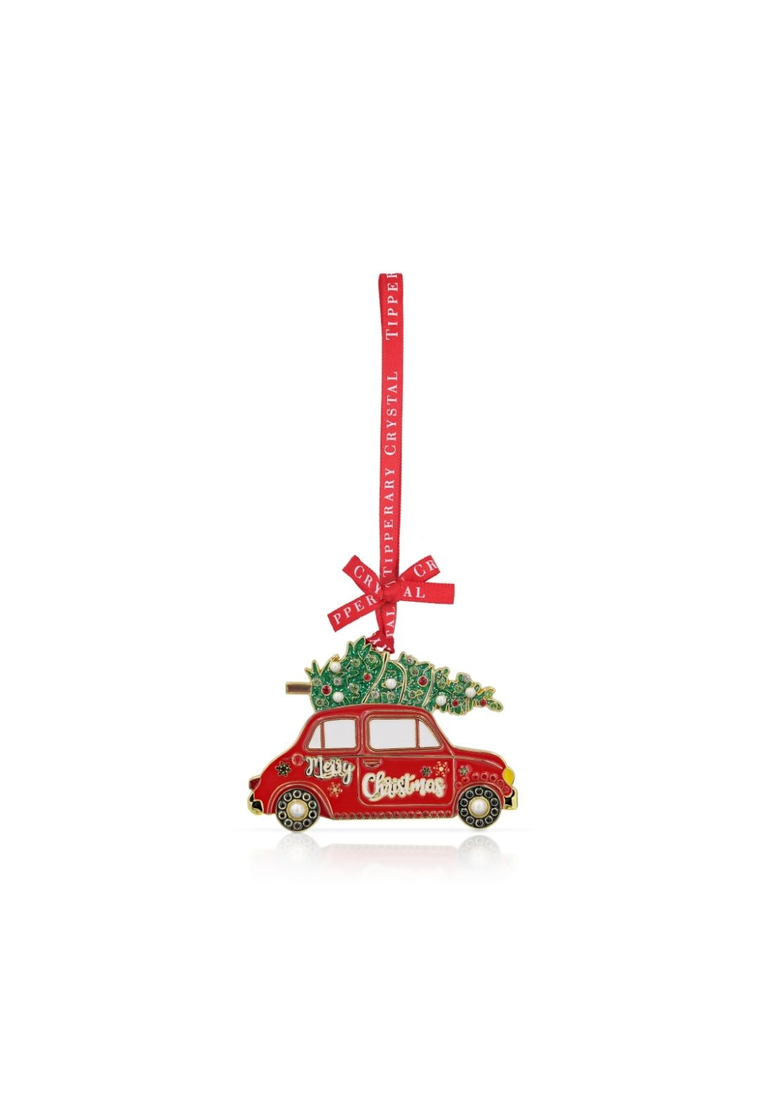 Car With Tree Decoration - Sparkle